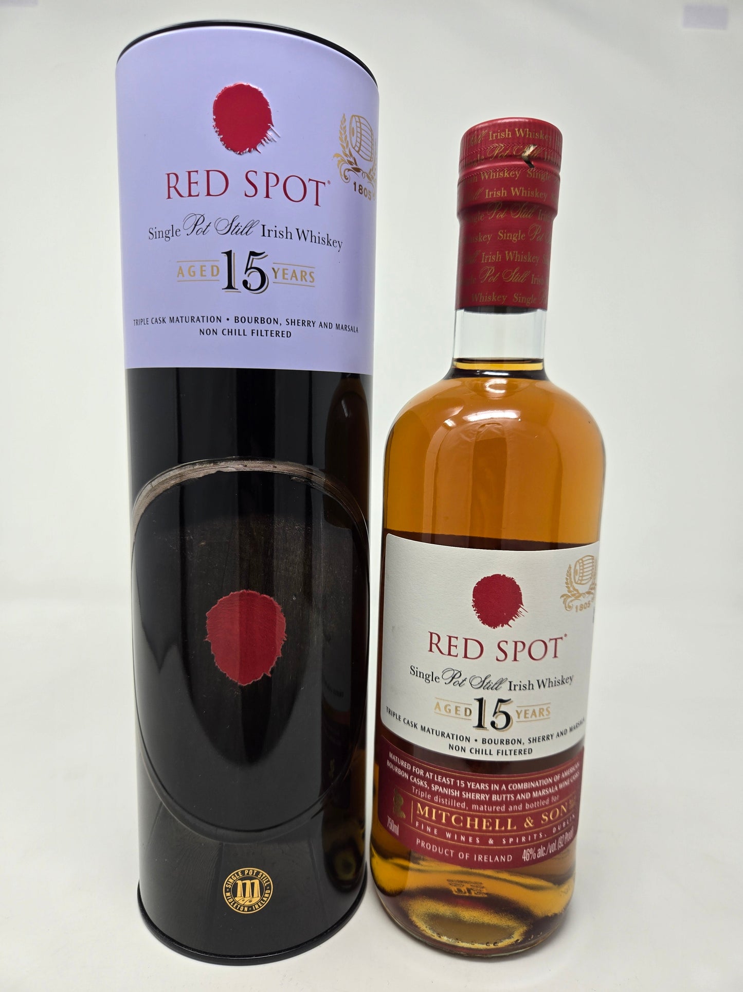 RED SPOT 15 Year Irish Whiskey