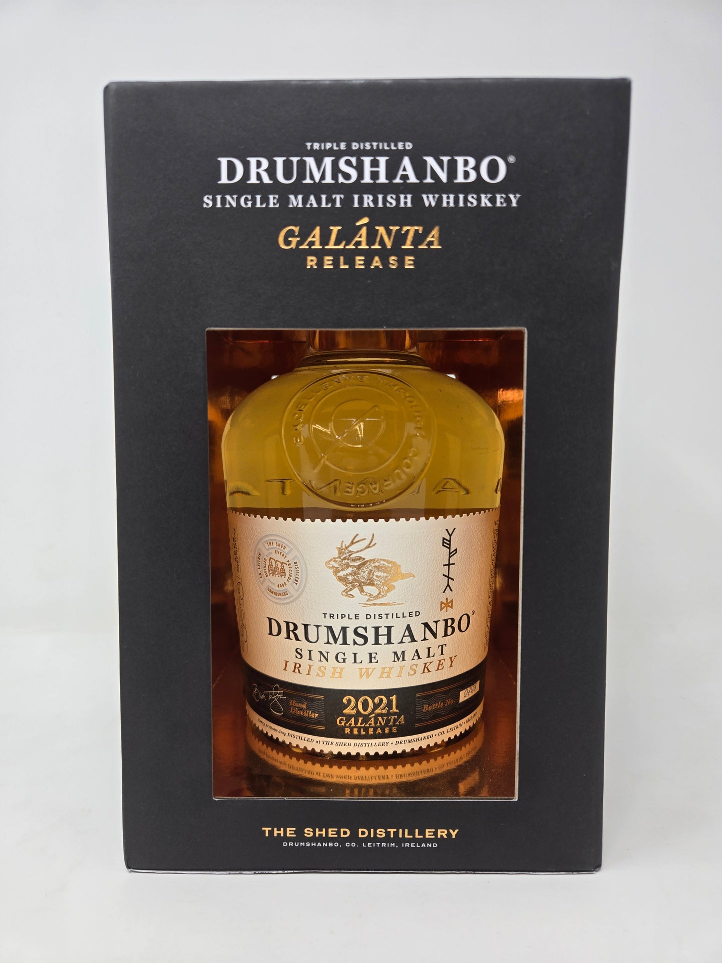 DRUMSHANBO Galanta Single Malt Irish Whiskey 2021
