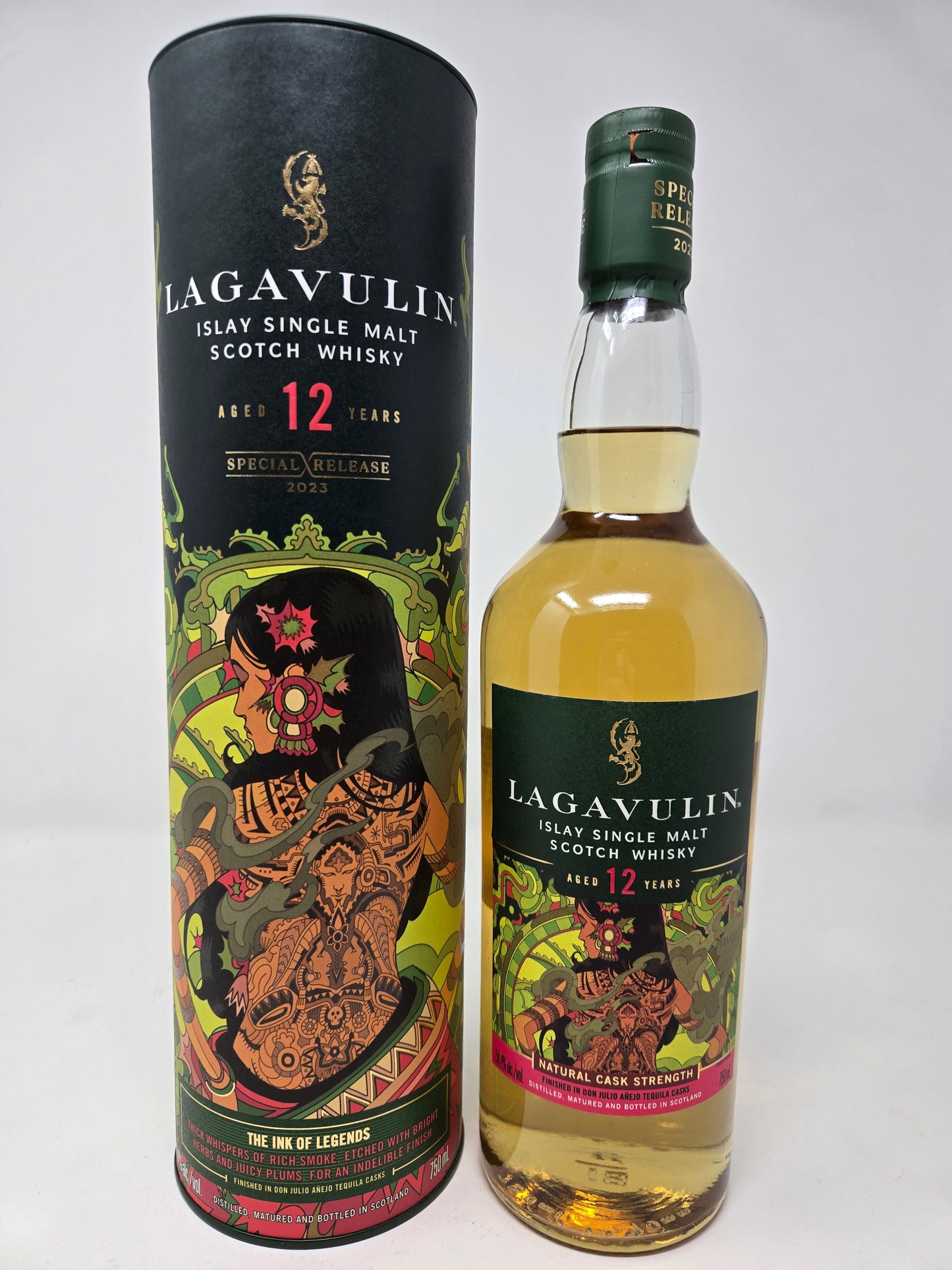 LAGAVULIN 12-Year Cask Strength (2023 "The Ink Of Legends")