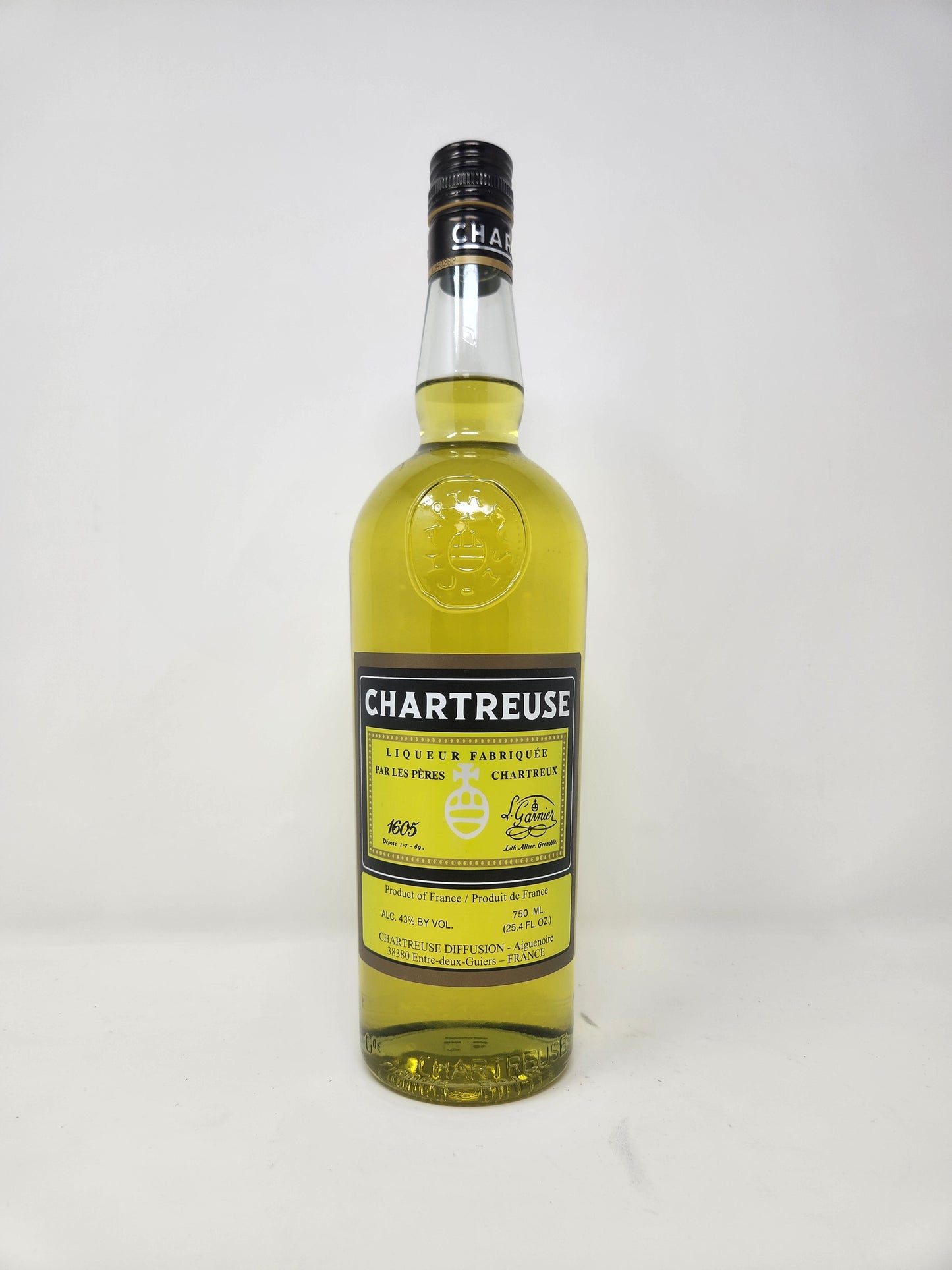 CHARTREUSE Jaune Yellow Liqueur