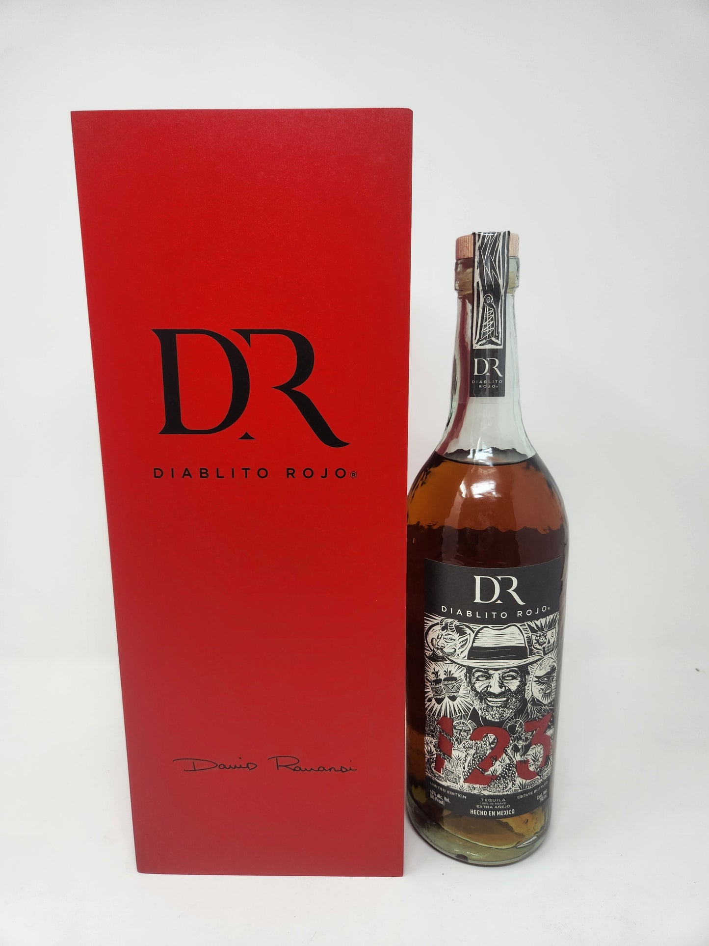 123 Tequila Diablito Rojo Extra Anejo Tequila