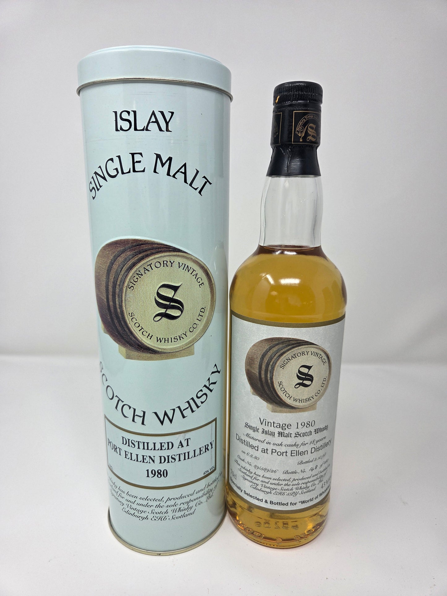 SIGNATORY VINTAGE Port Ellen 18 Year Old Bottled 1998