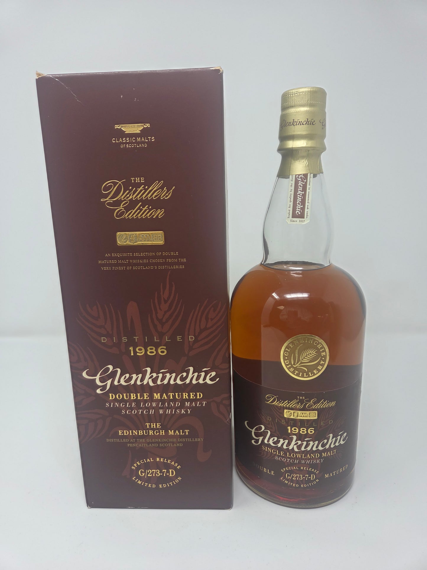 GLENKINCHIE Distiller's Edition 1986