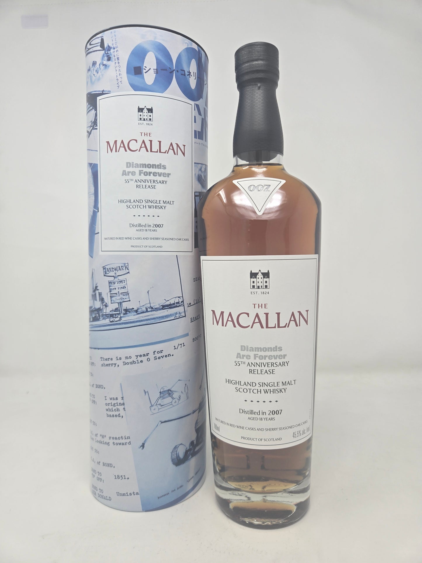 THE MACALLAN James Bond 55th Anniversary 'Diamonds are Forever'