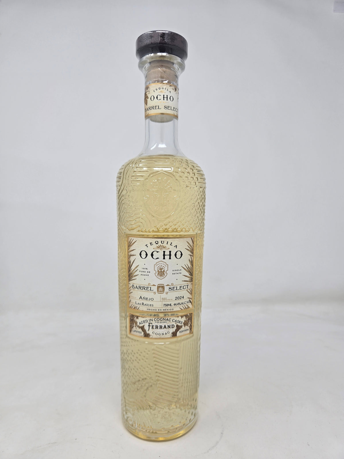 TEQUILA OCHO Barrel Select Ferrand Cognac Cask Anejo