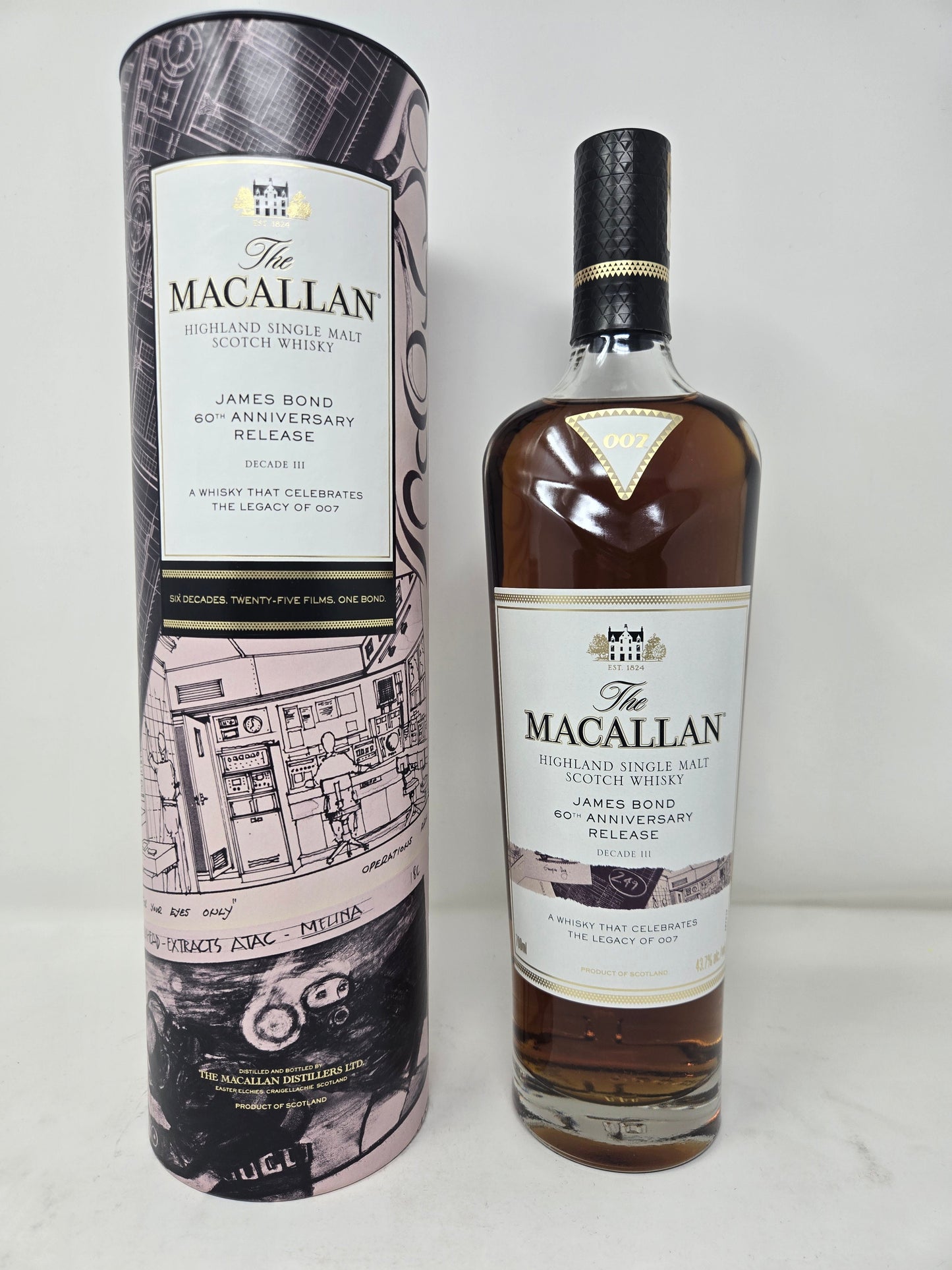MACALLAN James Bond 60th Anniversary Decade 3