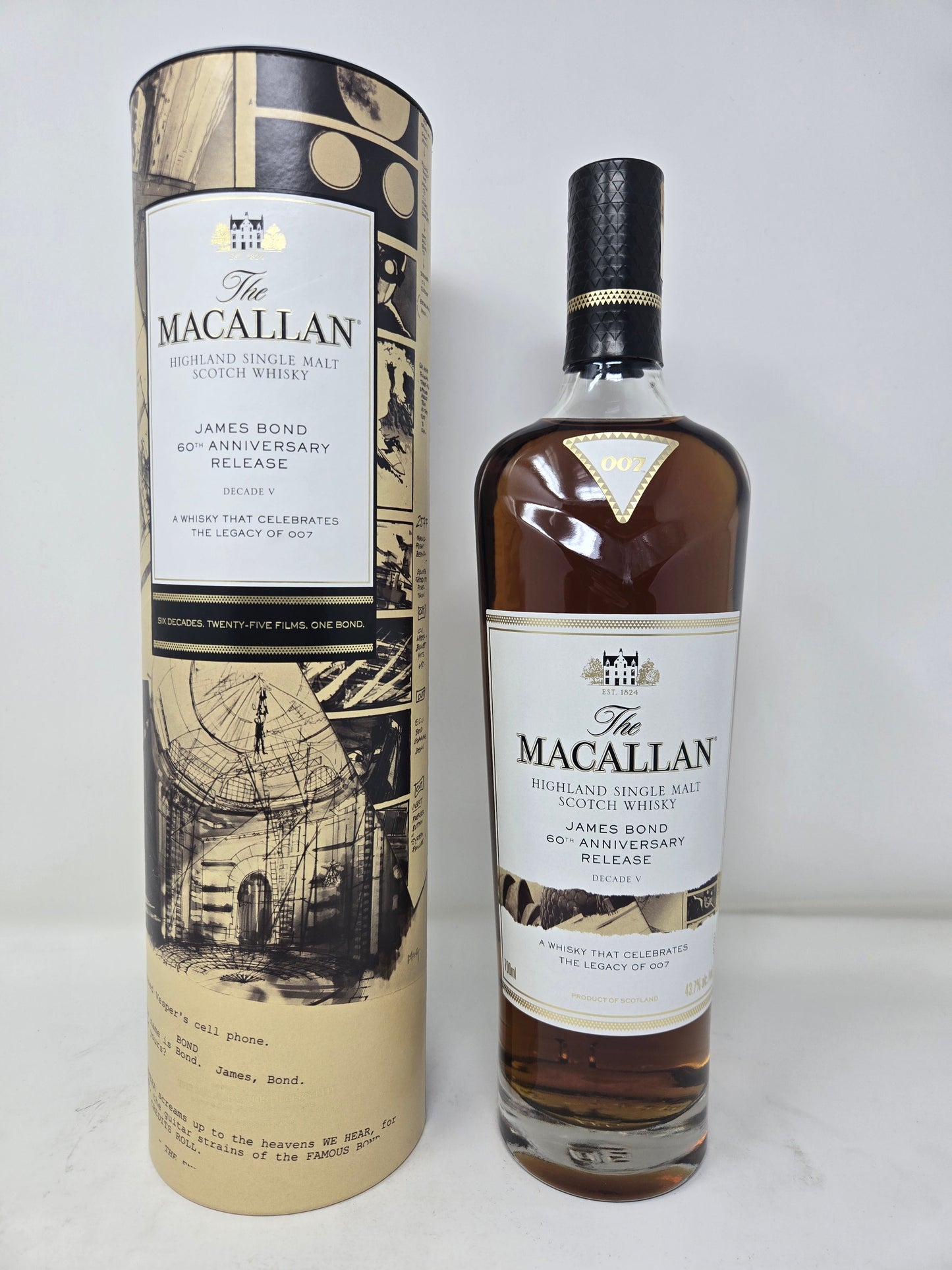 MACALLAN James Bond 60th Anniversary Decade 5