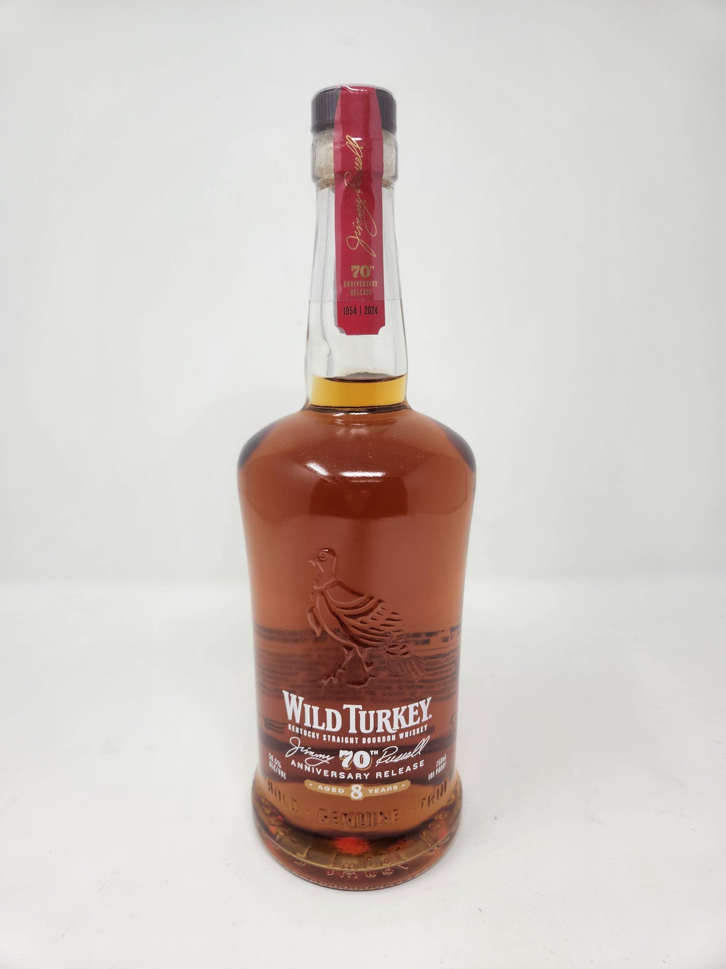 WILD TURKEY Jimmy Russell's 70th Anniversary Release 8 Year Old