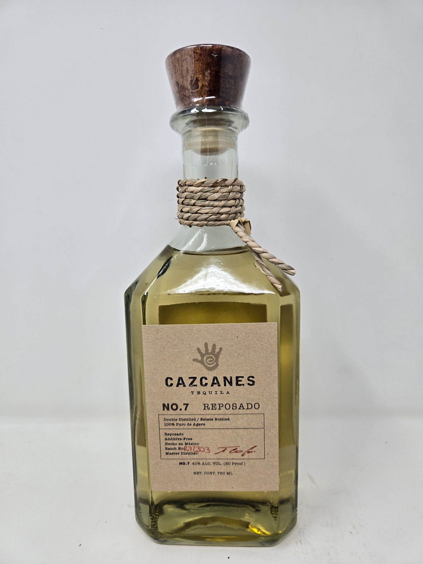 CAZCANES No.7 Tequila Reposado Organic