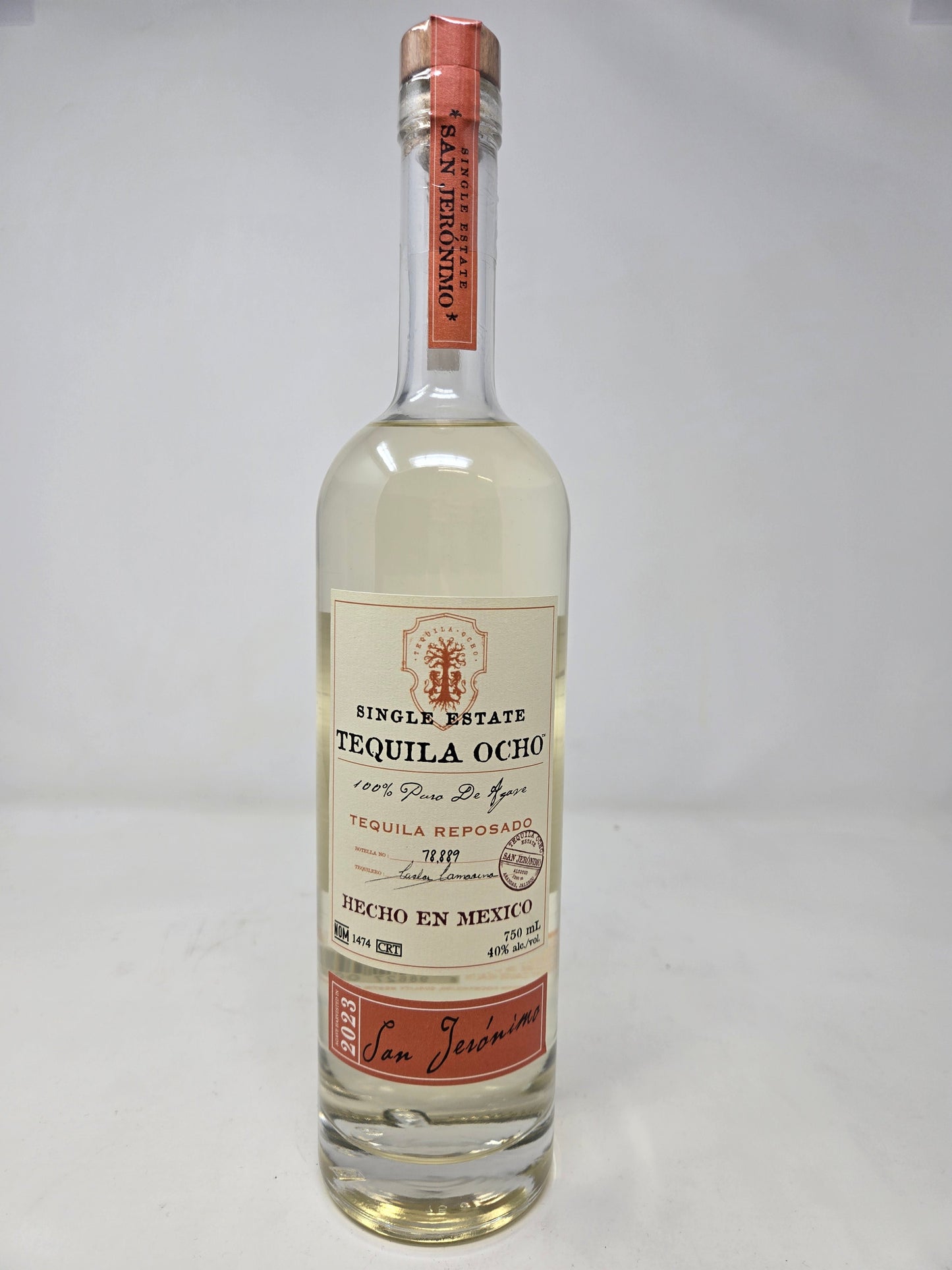TEQUILA OCHO Reposado San Jeronimo