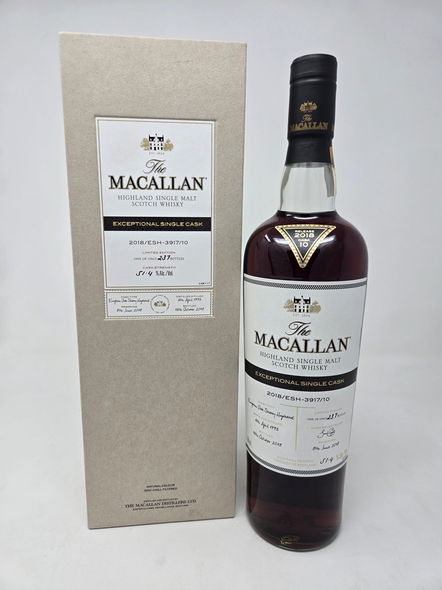 MACALLAN Exceptional Cask 2018/ESH-3917/10