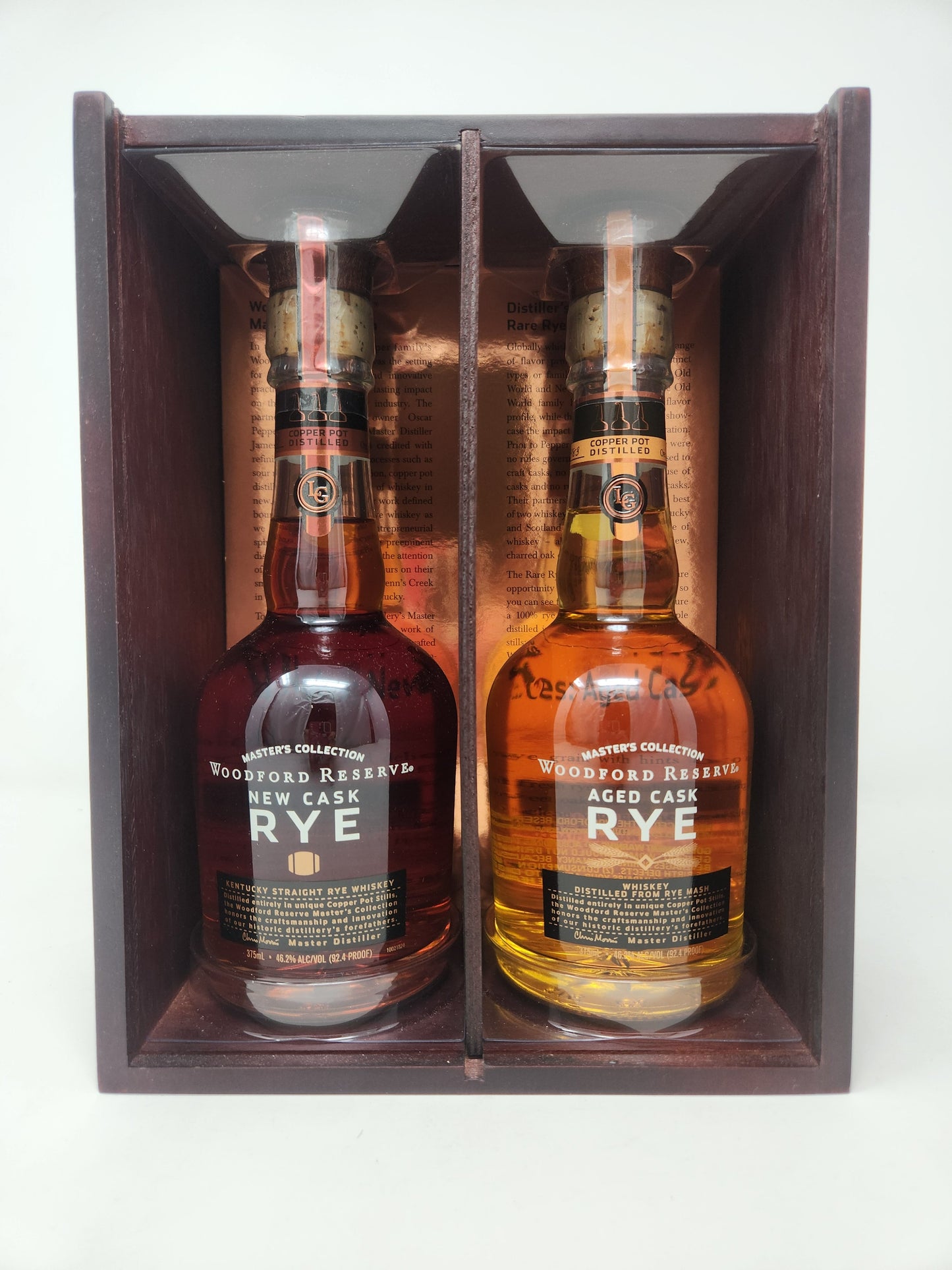 WOODFORD RESERVE Master's Collection Aged Cask & New Cask Rye