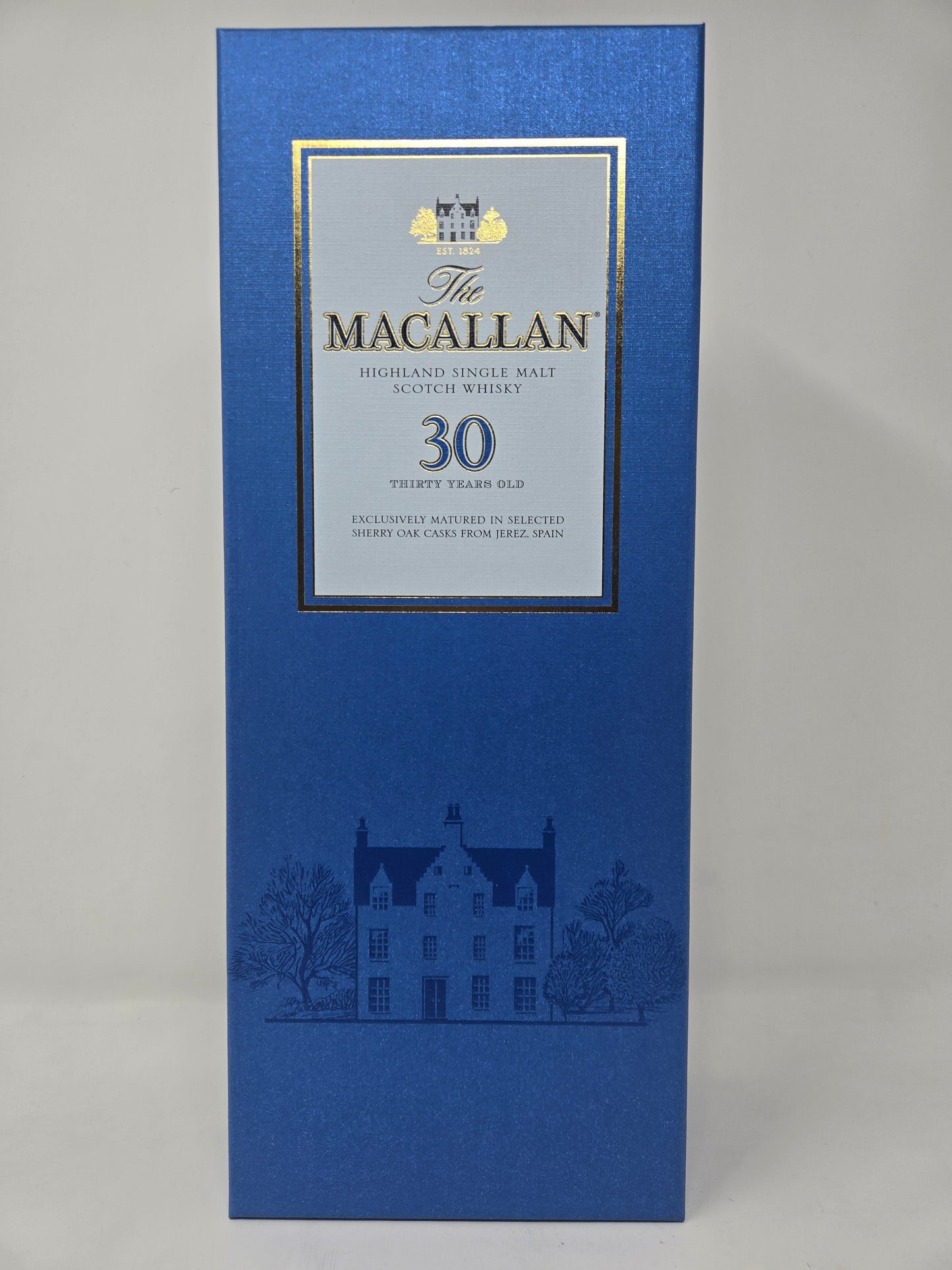 MACALLAN 30-Yr Sherry Oak Blue Box