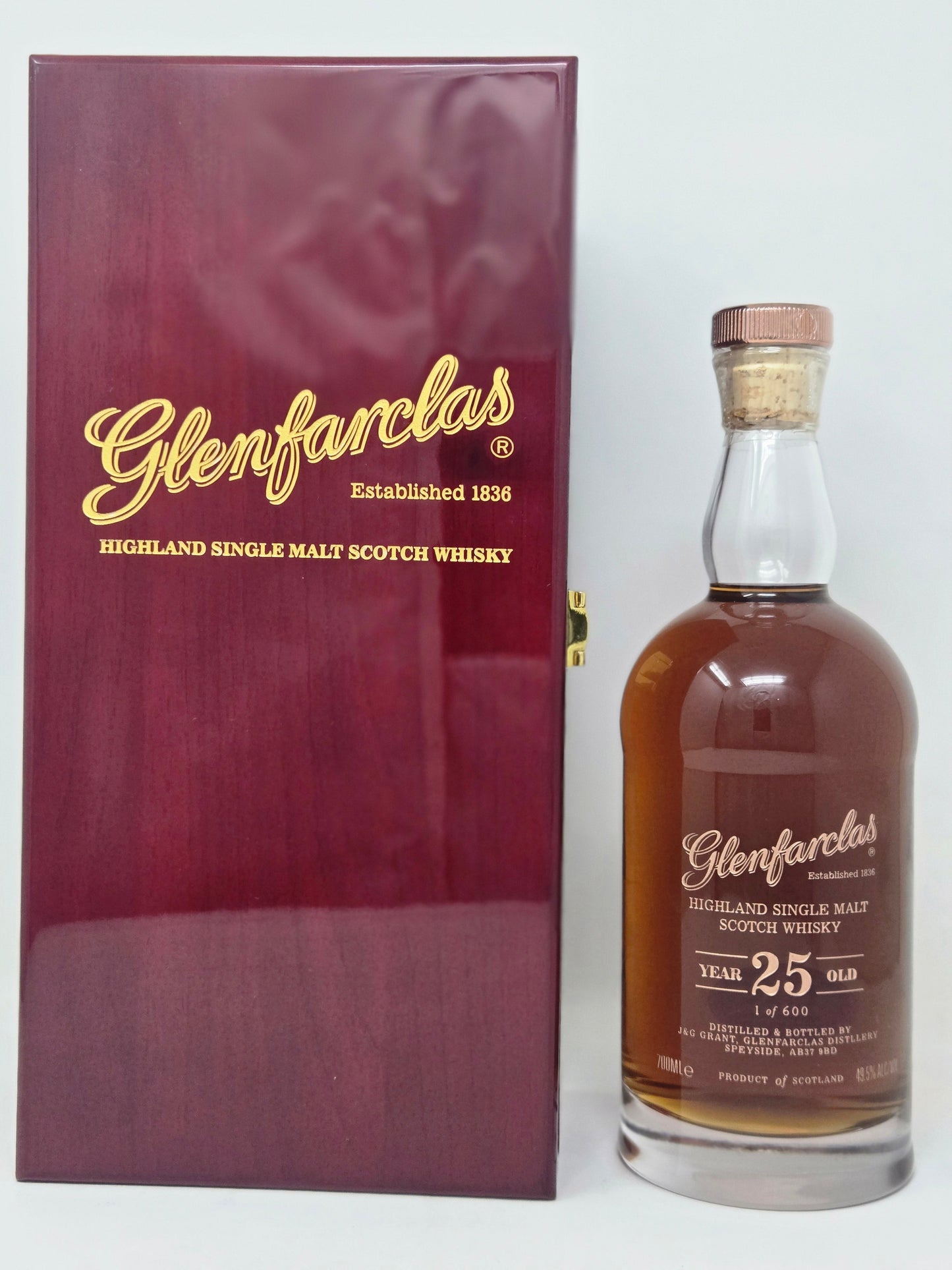 GLENFARCLAS 25yr Ltd Ed Glencairn Decanter