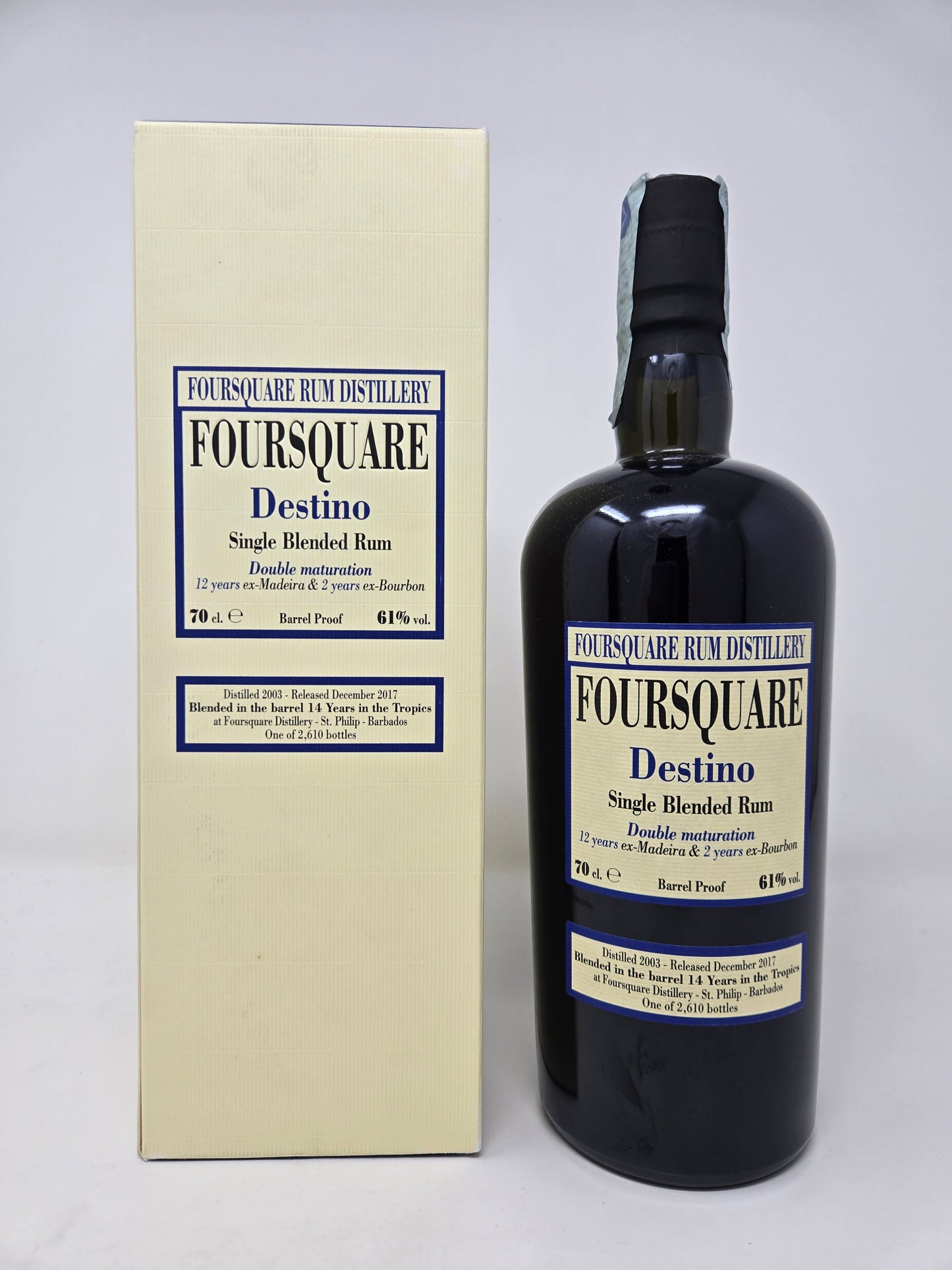 FOURSQUARE 2003 Velier 14 Year Old Destino