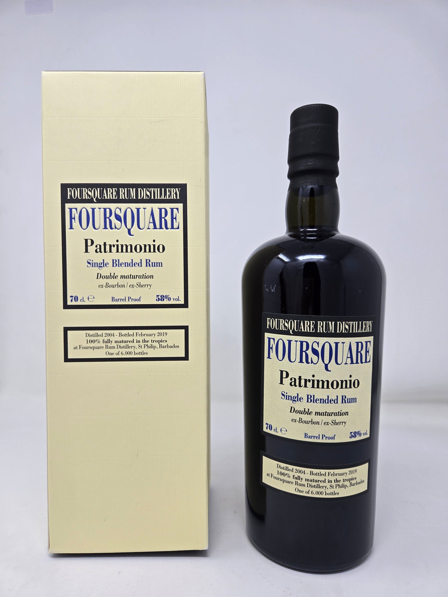 FOURSQUARE 2004 Velier 14 Year Old Patrimonio