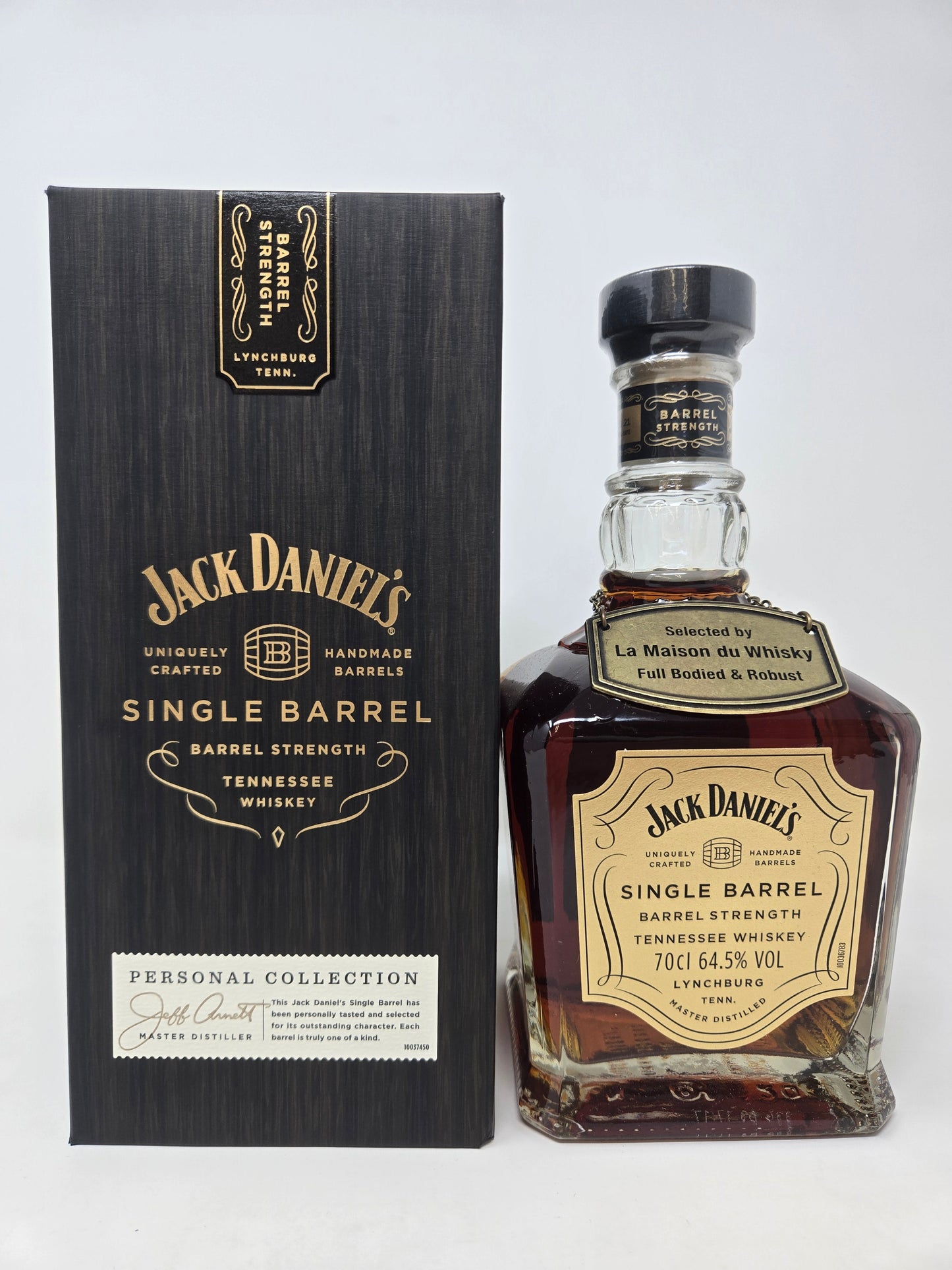 JACK DANIEL'S 'Full Bodied & Robust' Single Barrel Strength Whiskey