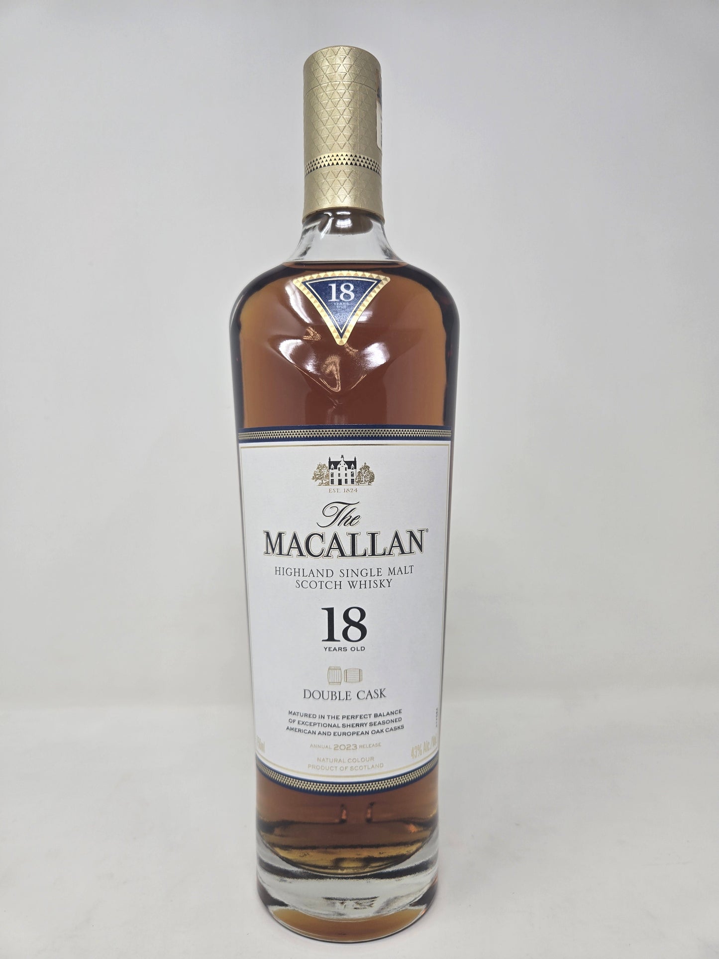 MACALLAN 18-yr Double Cask (No Box)
