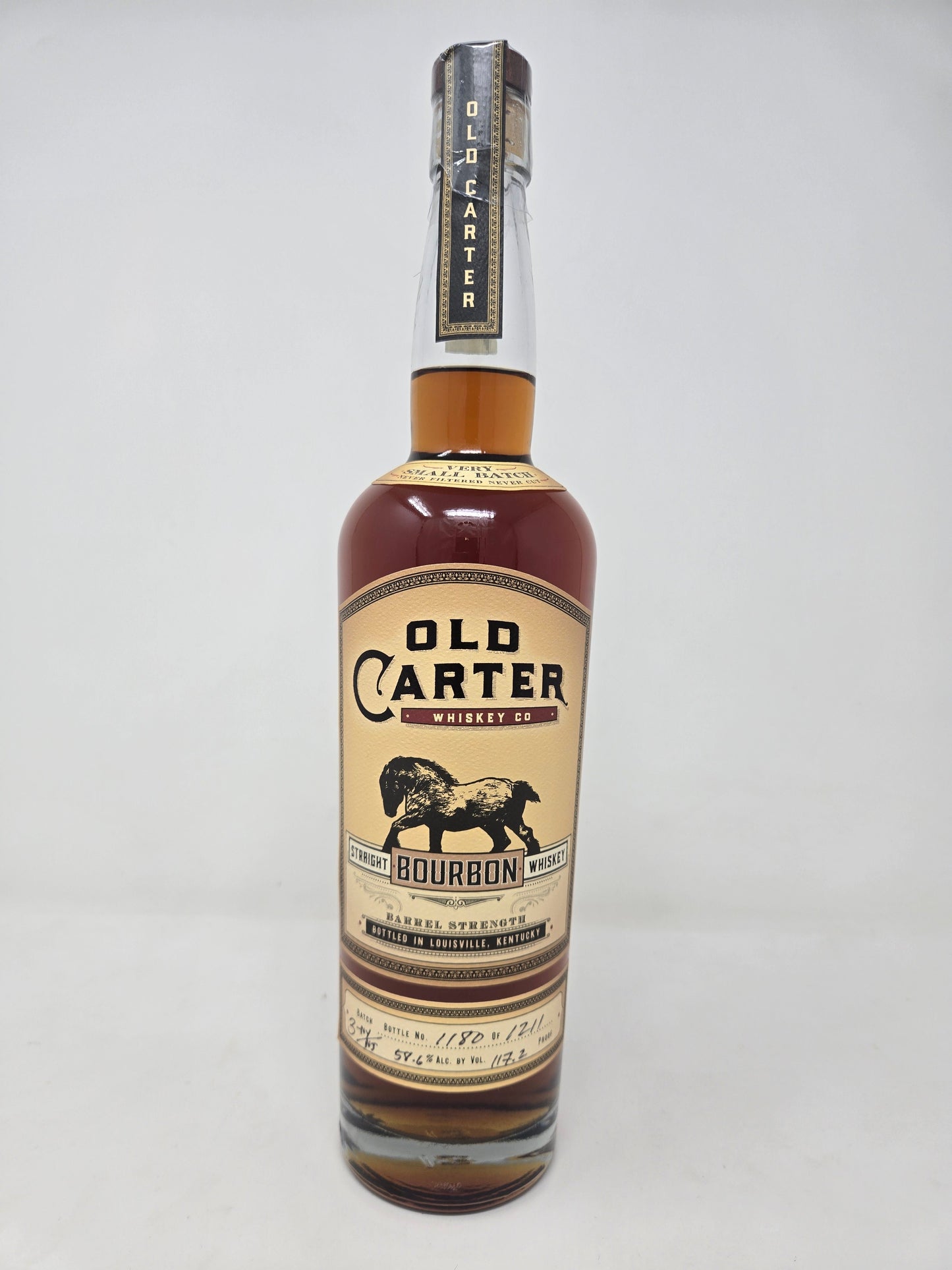 OLD CARTER Very Small Batch #3 NY/NJ 117.2 Proof