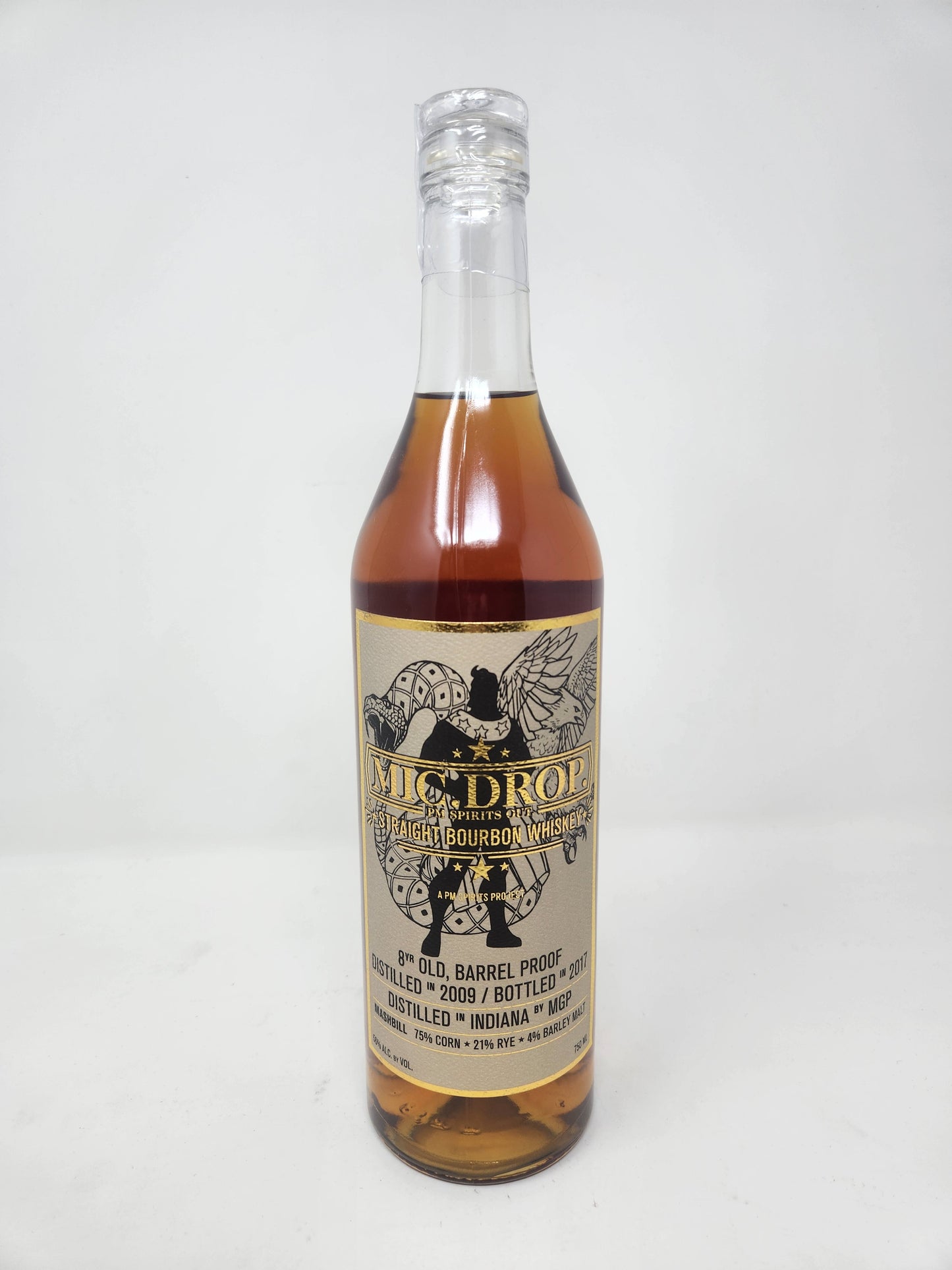 MIC DROP 8yr Barrel Proof Bourbon (2017)
