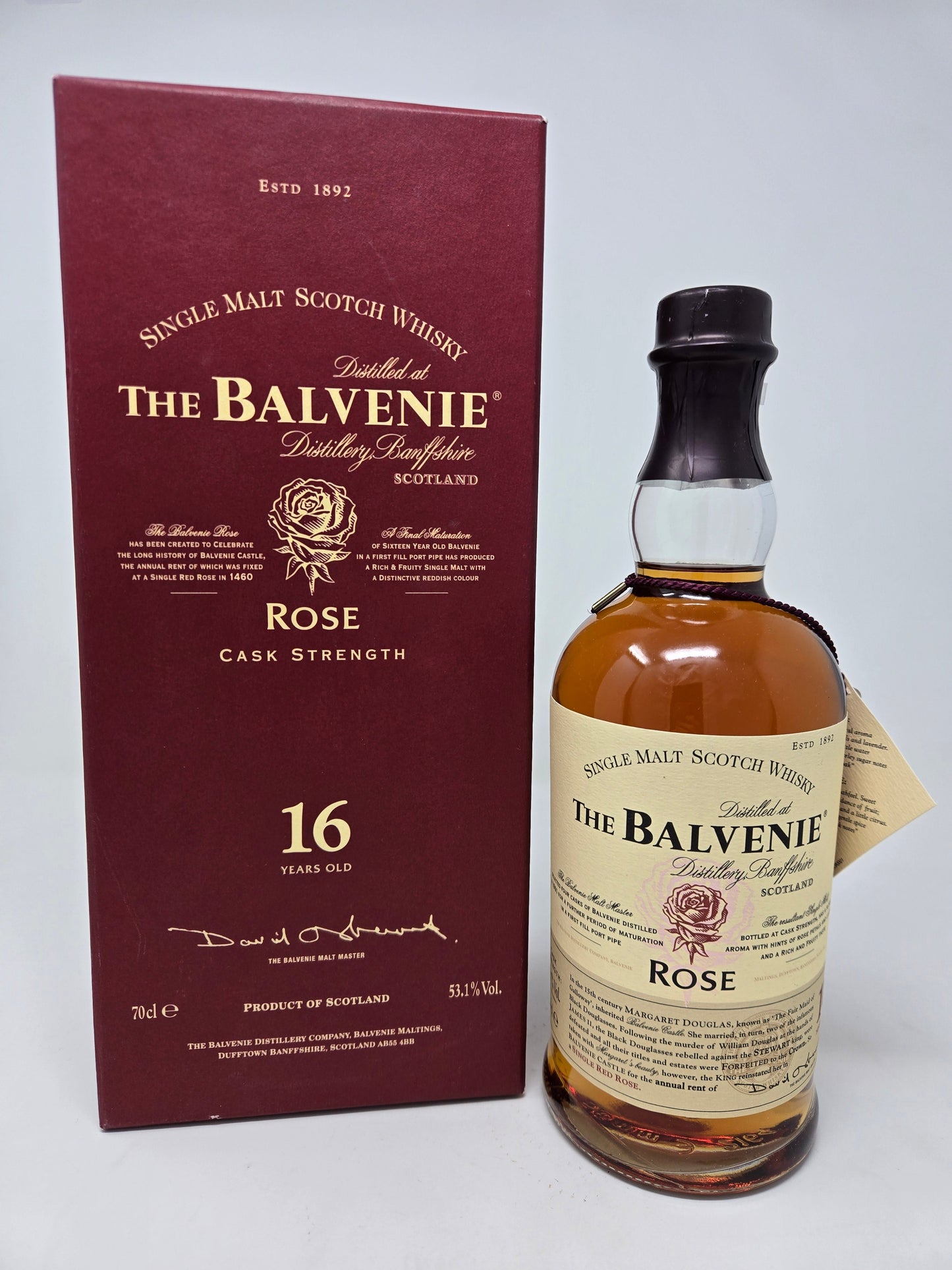 BALVENIE Rose 16 Year 1st Edition 53.4%