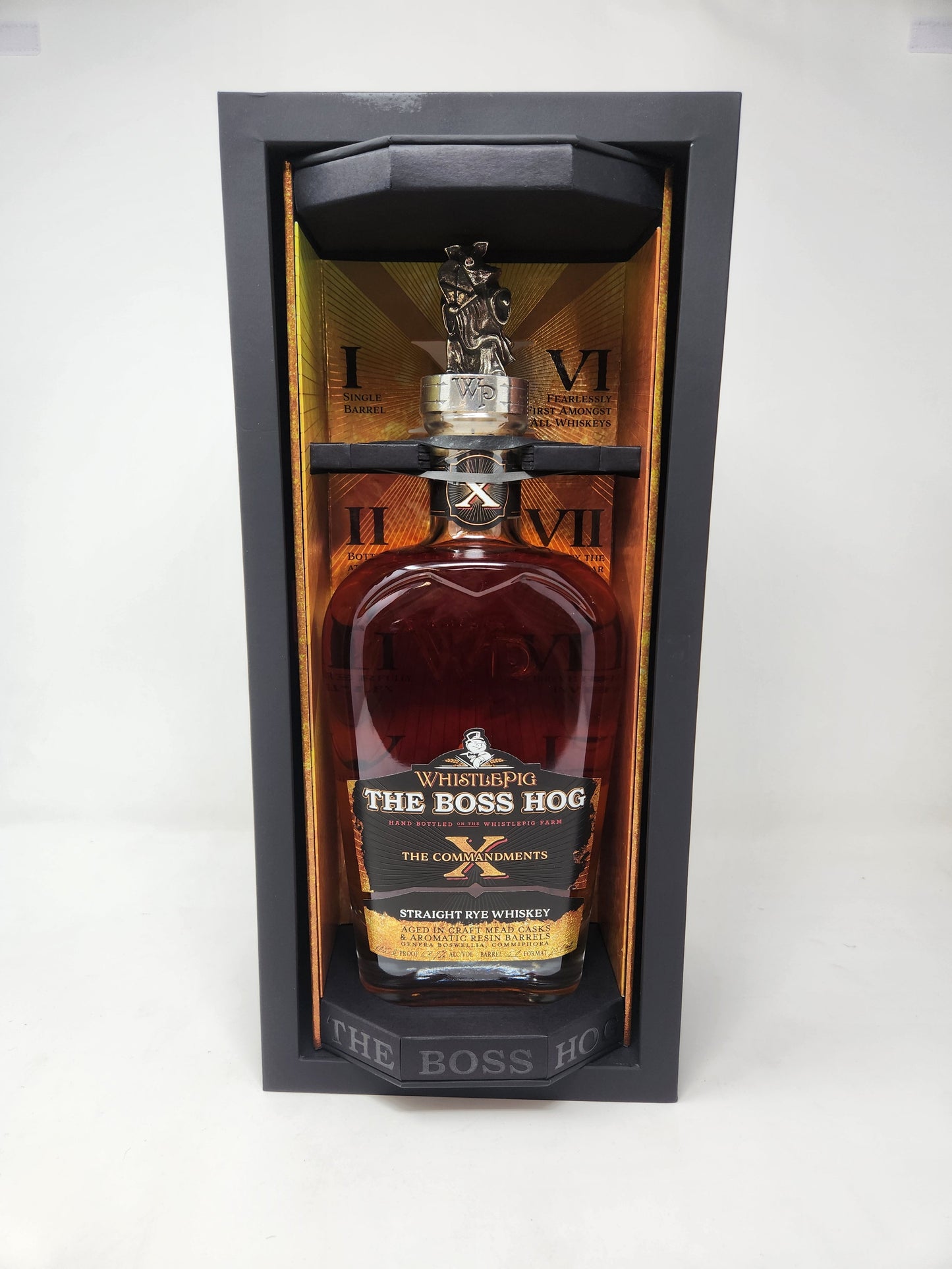 WHISTLEPIG The Boss Hog X The 10 Commandments