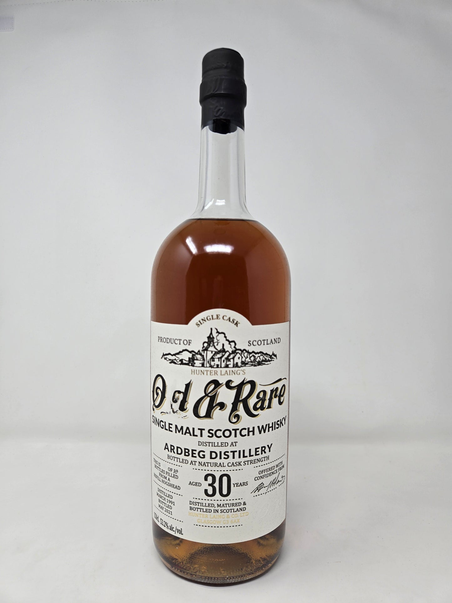 ARDBEG 1991 Hunter Laing Old & Rare 30 Yr