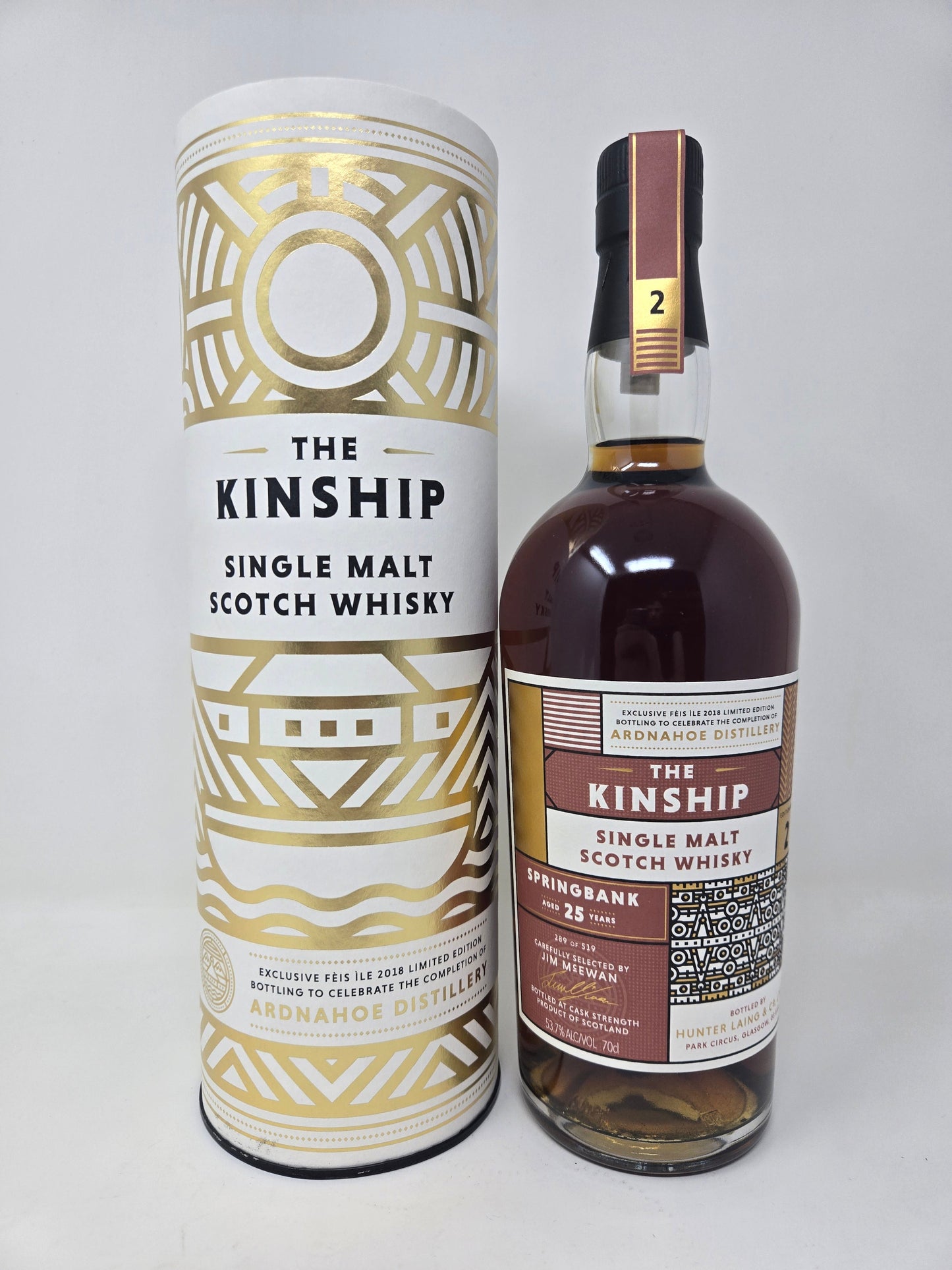 SPRINGBANK 25 Year Old Hunter Laing Kinship / Feis Ile 2018
