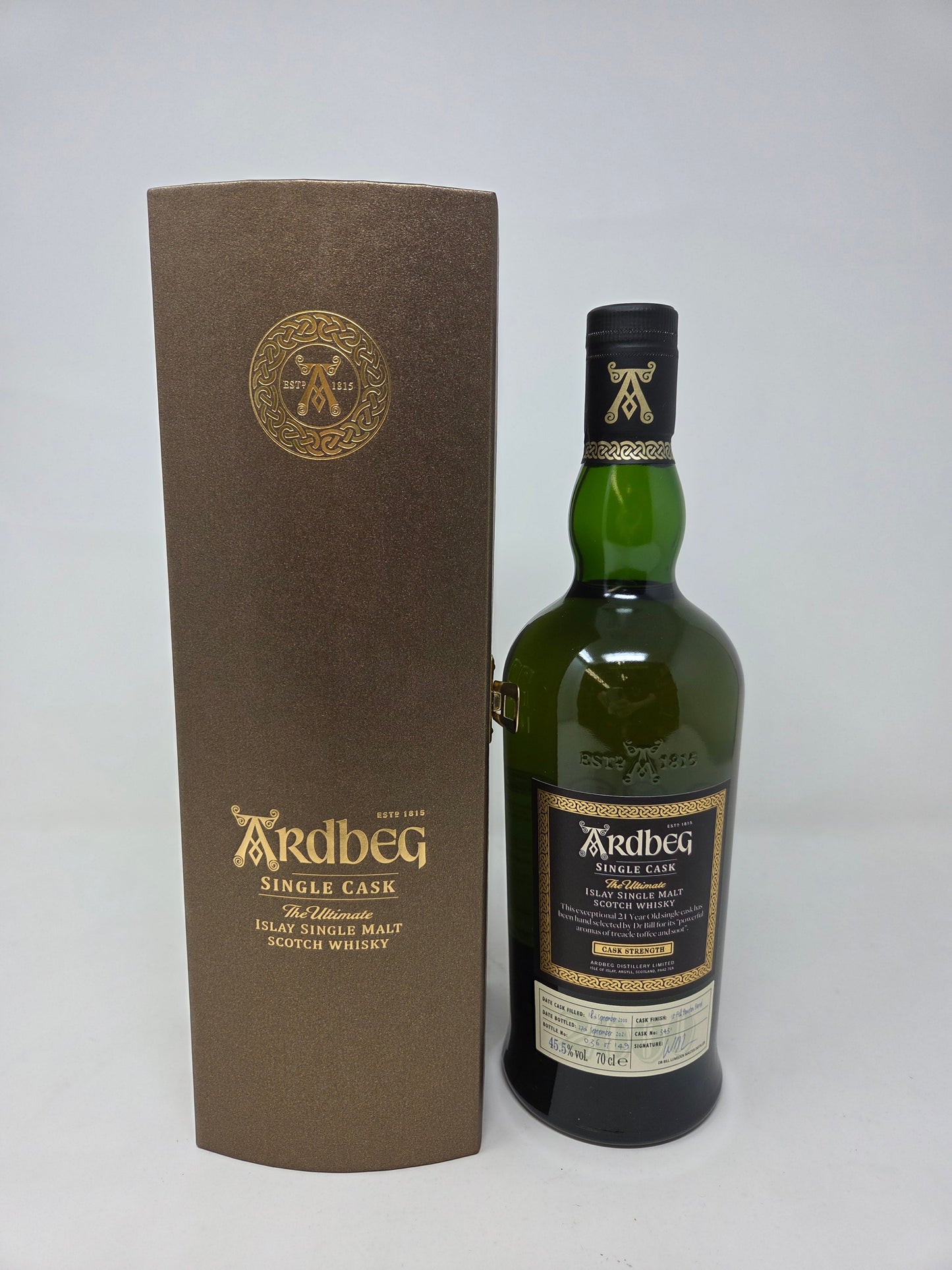 ARDBEG 2000 Single Cask 21 Yrs Old 3431
