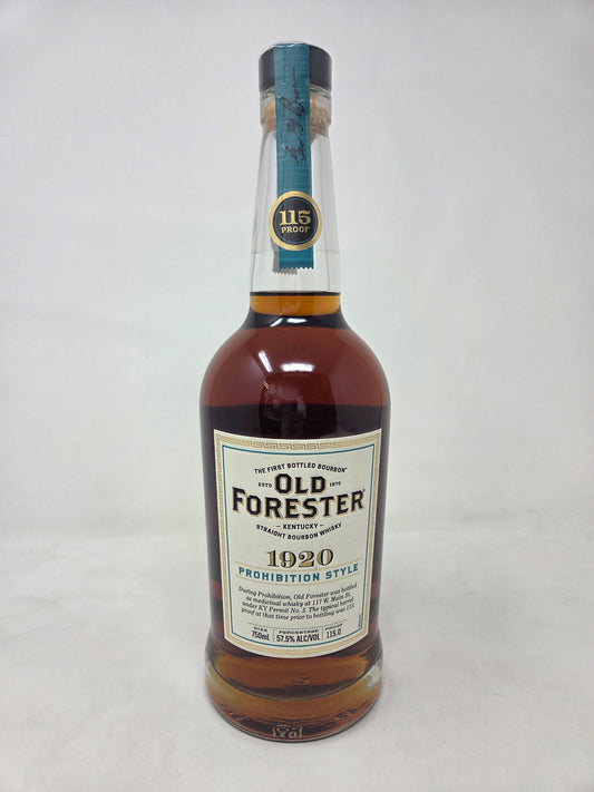 OLD FORESTER 1920 "Prohibition Style"