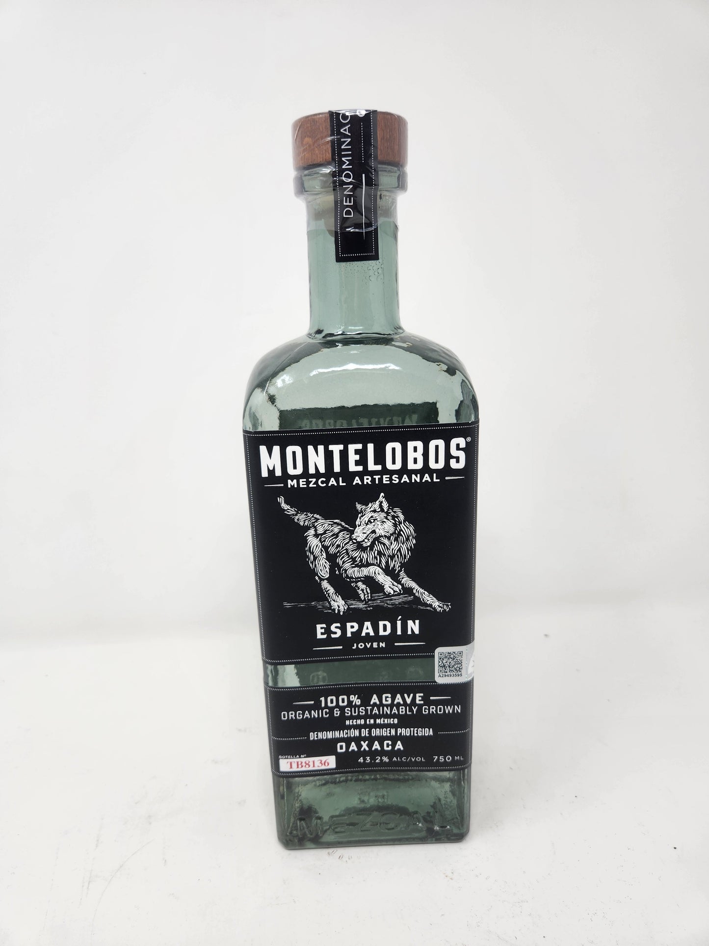 MONTELOBOS Espadin Mezcal Joven Artesanal