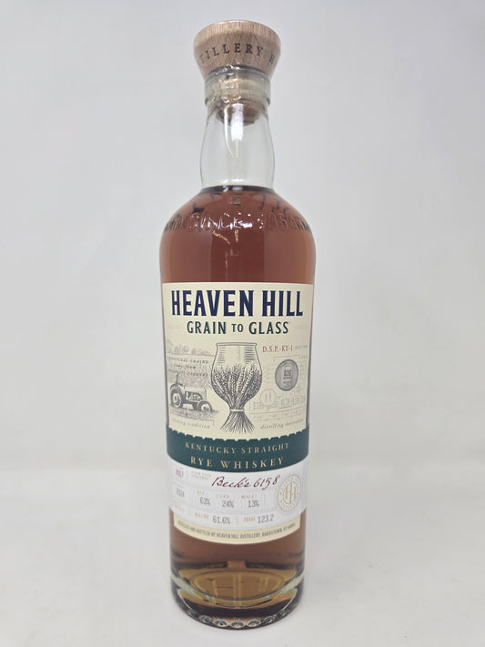 HEAVEN HILL Grain To Glass Rye Whiskey