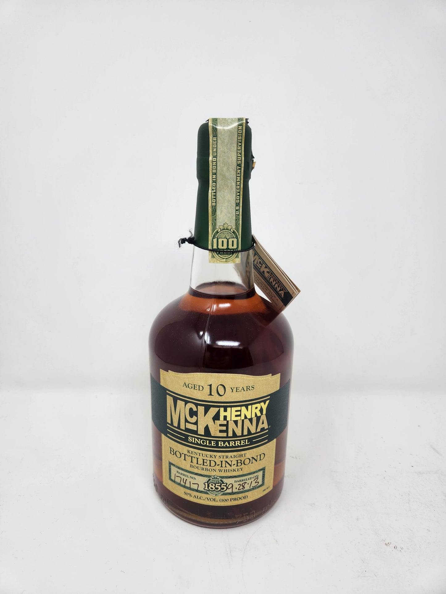 HENRY MCKENNA 10-Yr Bottled-in-Bond Single Barrel Bourbon