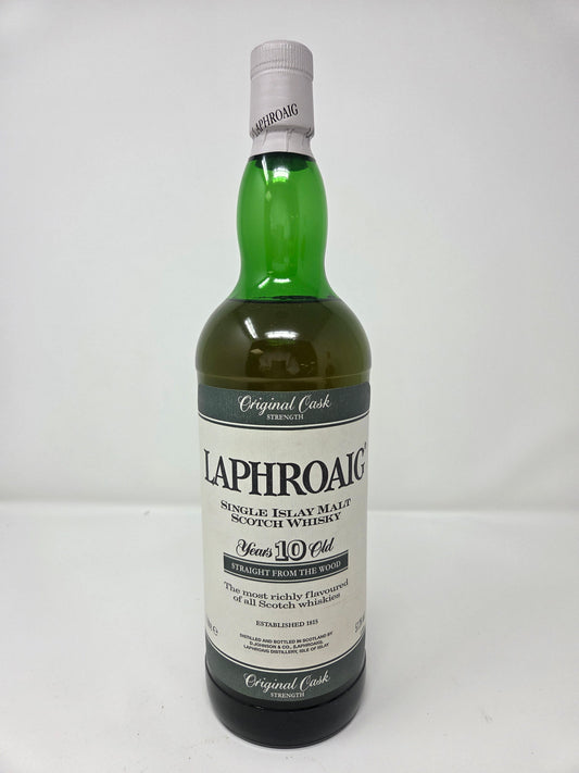 LAPHROAIG 10-Year Old Original Cask Strength Green Stripe