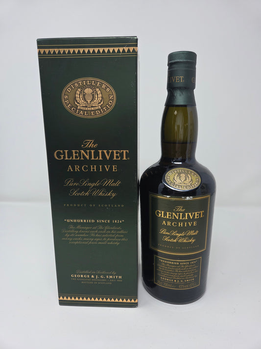 THE GLENLIVET Archive Green Label Bottled 1990s