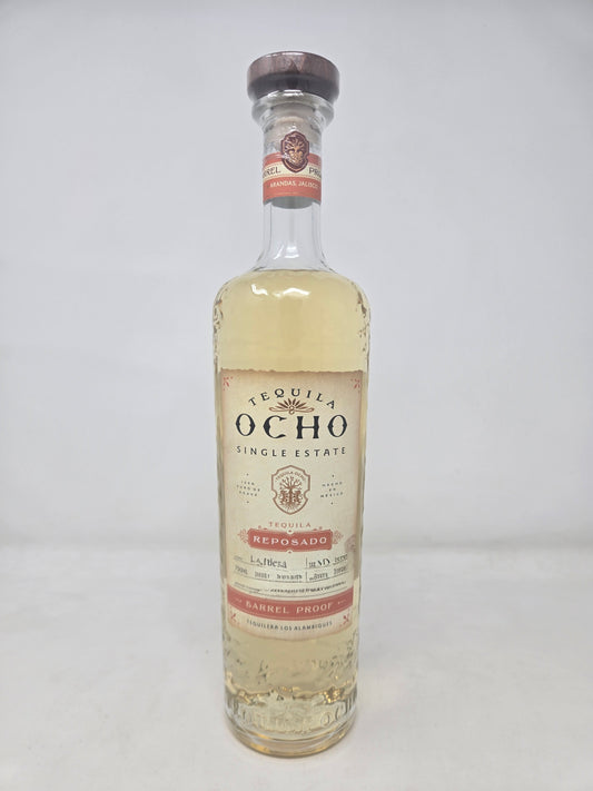 TEQUILA OCHO Single Estate Barrel Proof Reposado