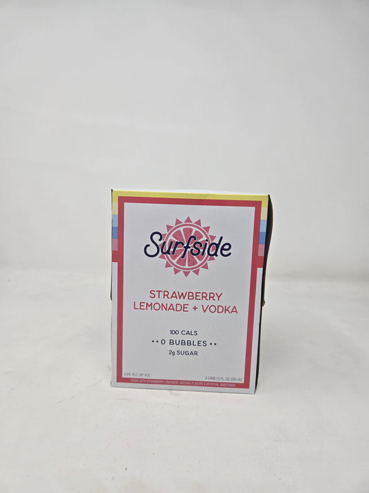 SURFSIDE Strawberry Lemonade Vodka 4Pk