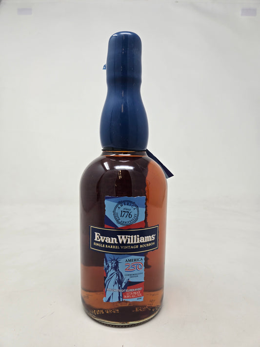 EVAN WILLIAMS Single Barrel America 250th Commemorative Edition