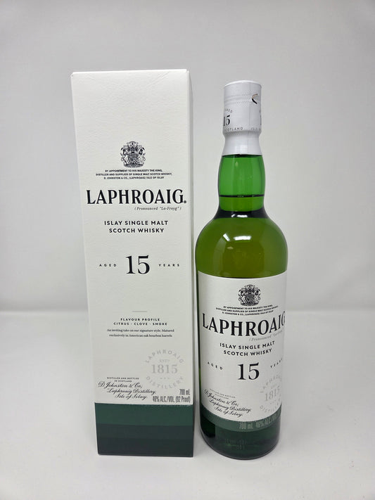 LAPHROAIG 15 Year Old Single Malt Scotch Whisky