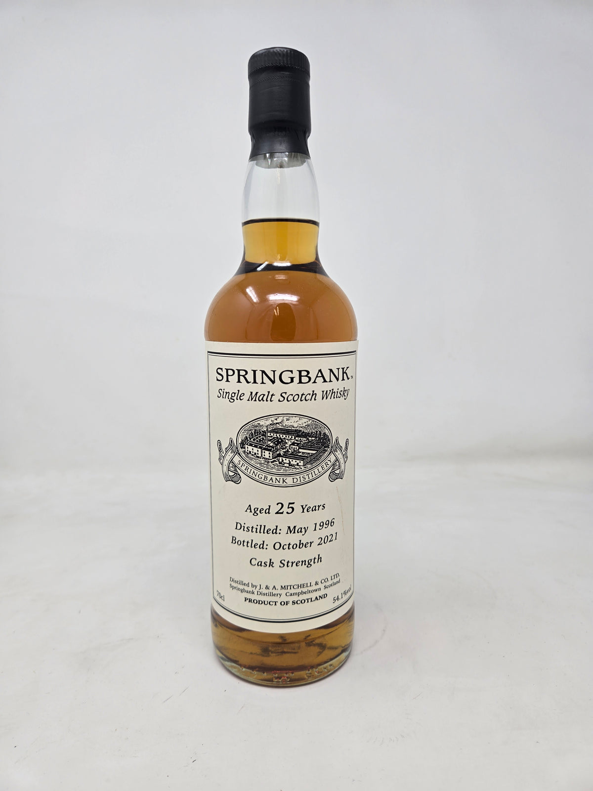 SPRINGBANK 25Yr Cask Strength (1996-2021) 54.1%