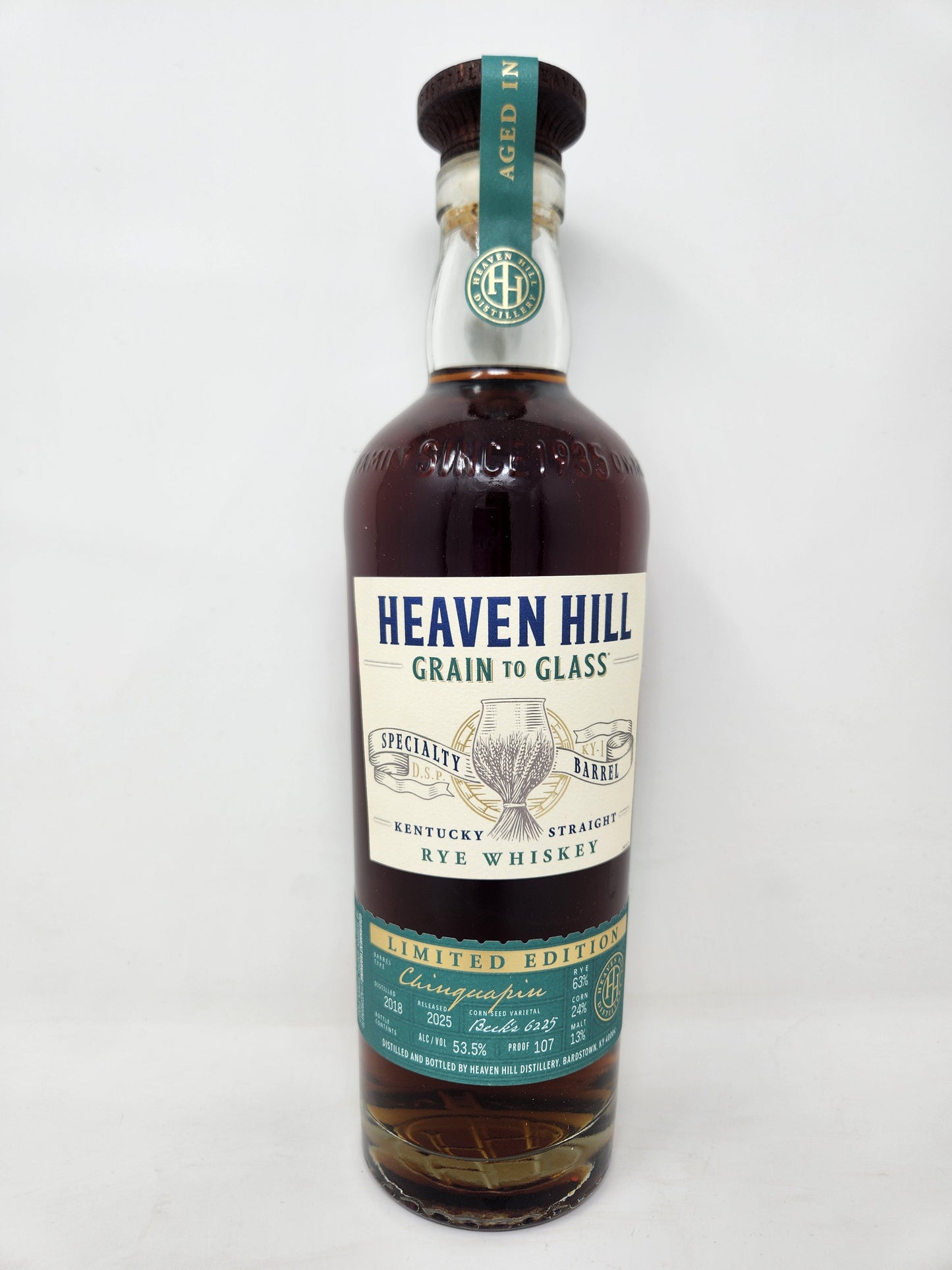 HEAVEN HILL 'Grain To Glass' Specialty Barrel Rye Whiskey