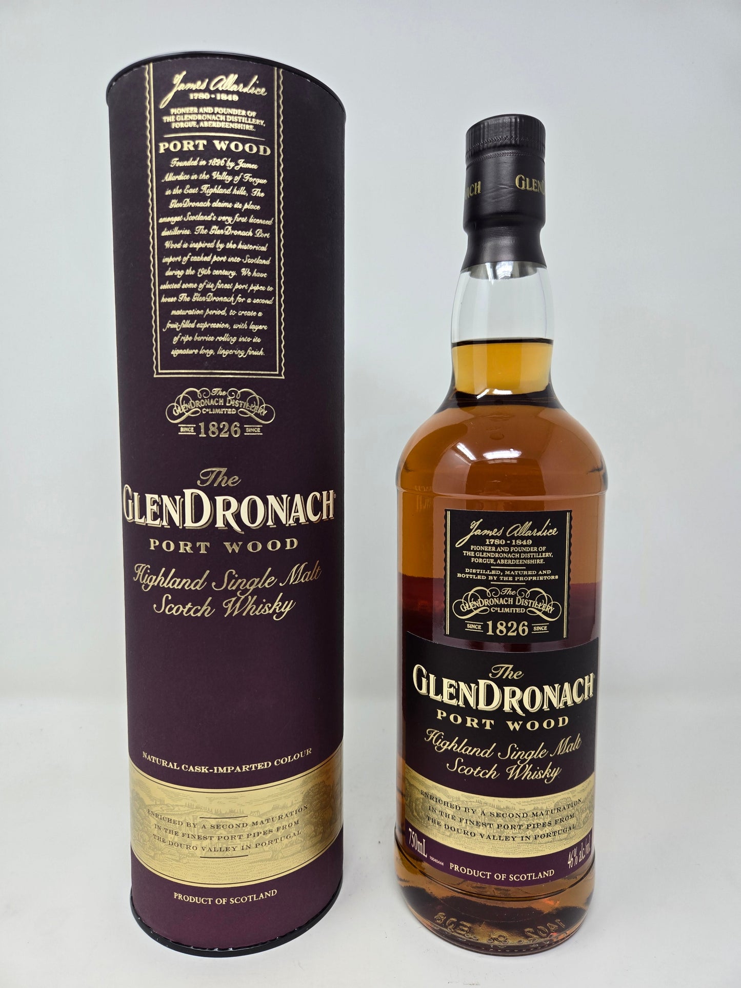 GLENDRONACH Port Wood