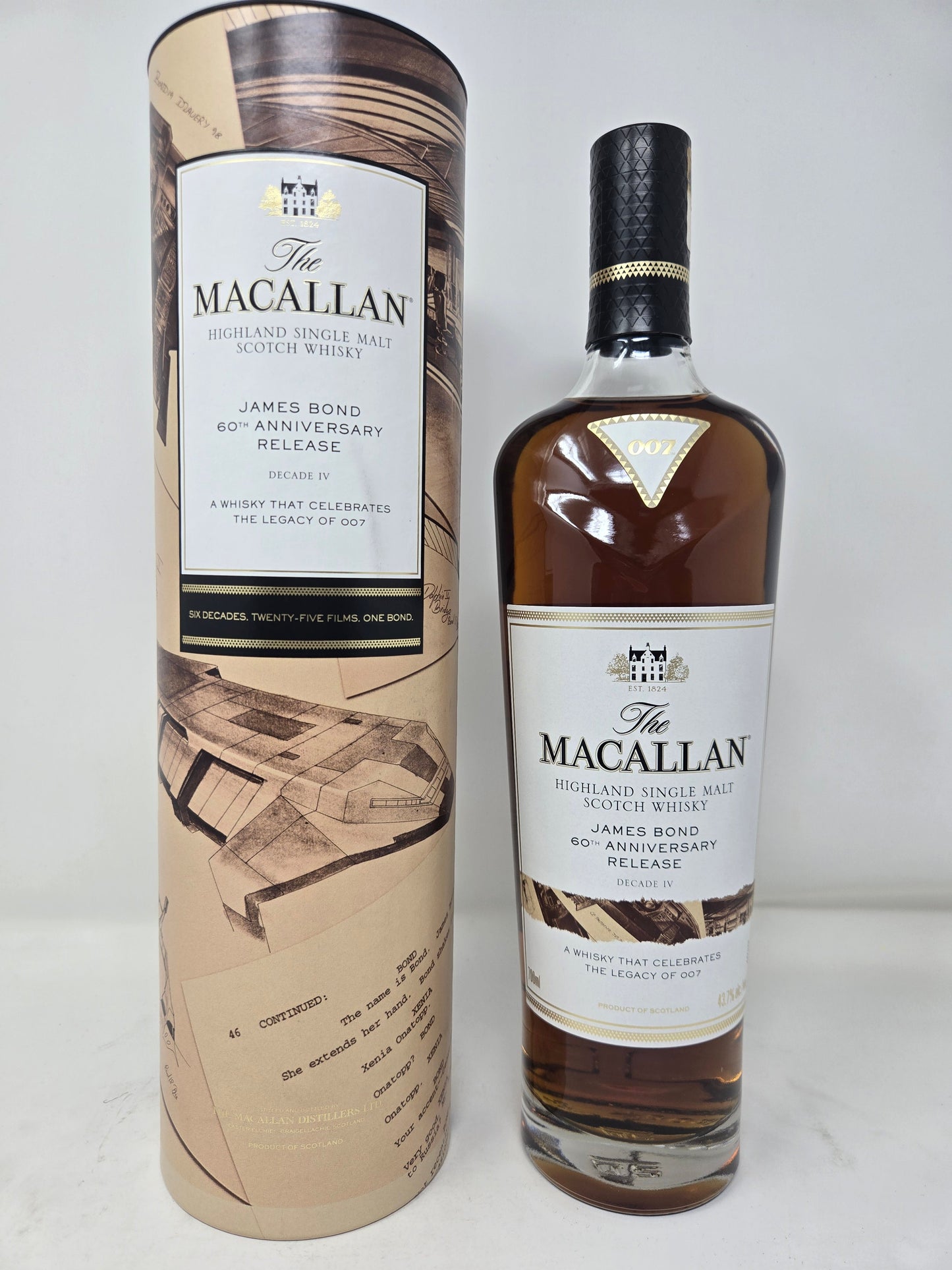 MACALLAN James Bond 60th Anniversary Decade 4