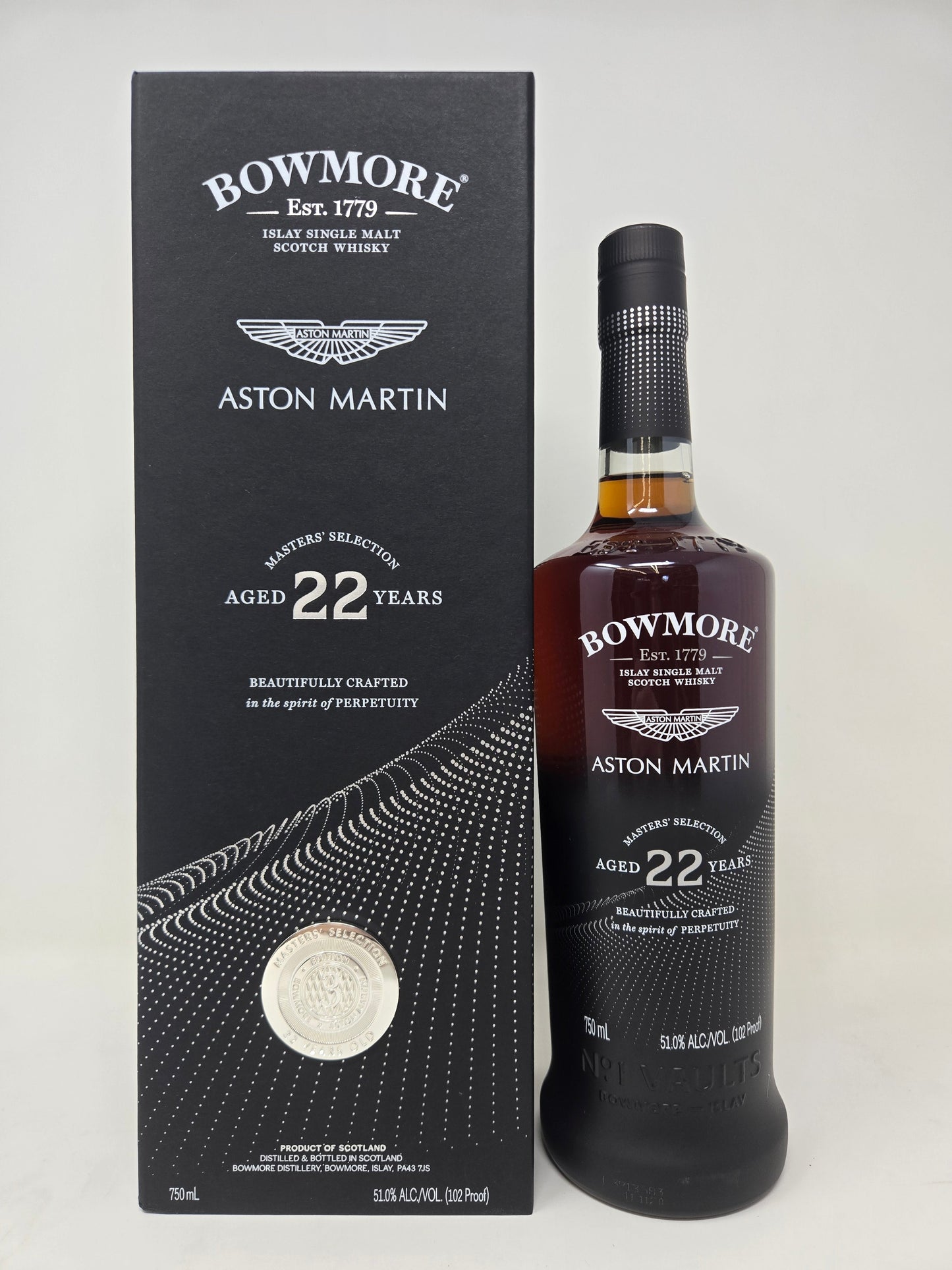 BOWMORE Masters' Selection Aston Martin 22 Year Old