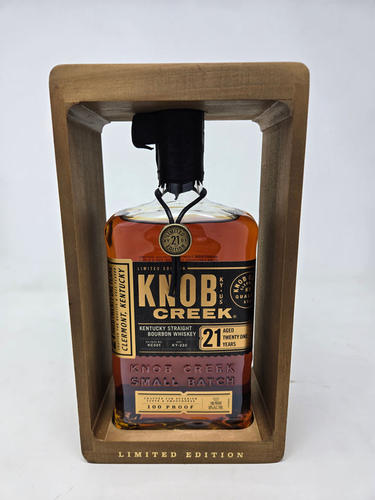 KNOB CREEK Small Batch Limited Edition 21 Year Old