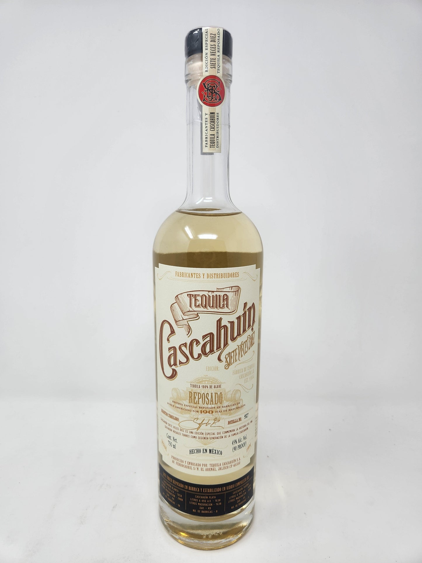 CASCAHUIN Siete Veces Diez Reposado