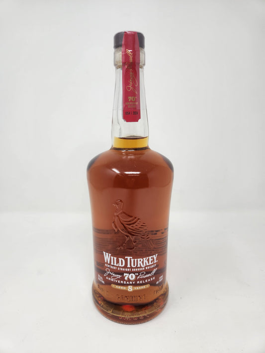 WILD TURKEY Jimmy Russell's 70th Anniversary Release 8 Year Old