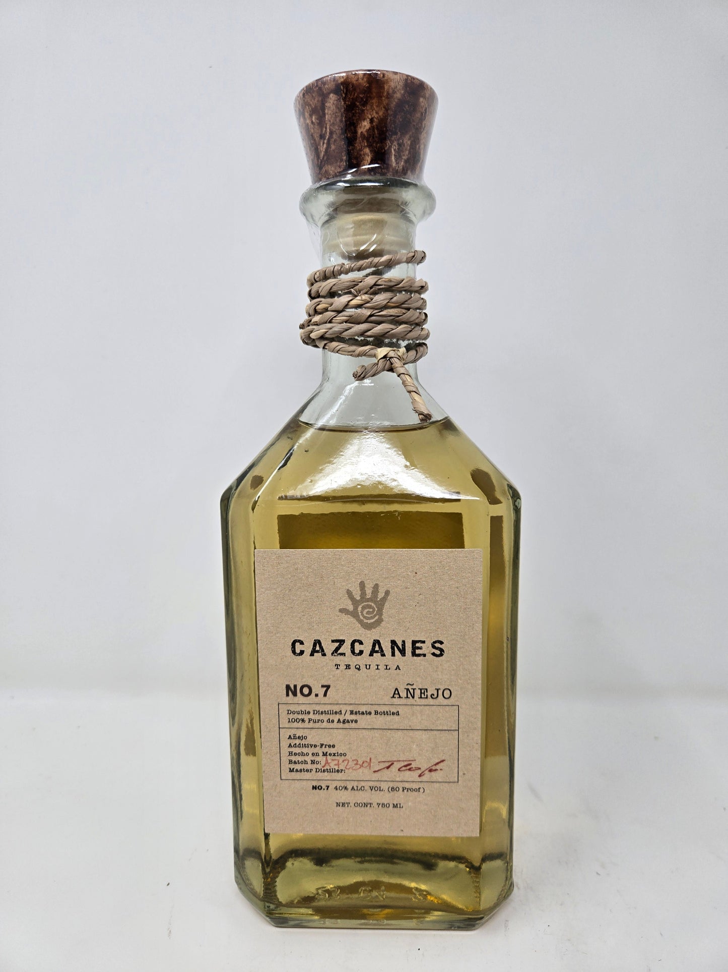 CAZCANES No.7 Tequila Anejo Organic
