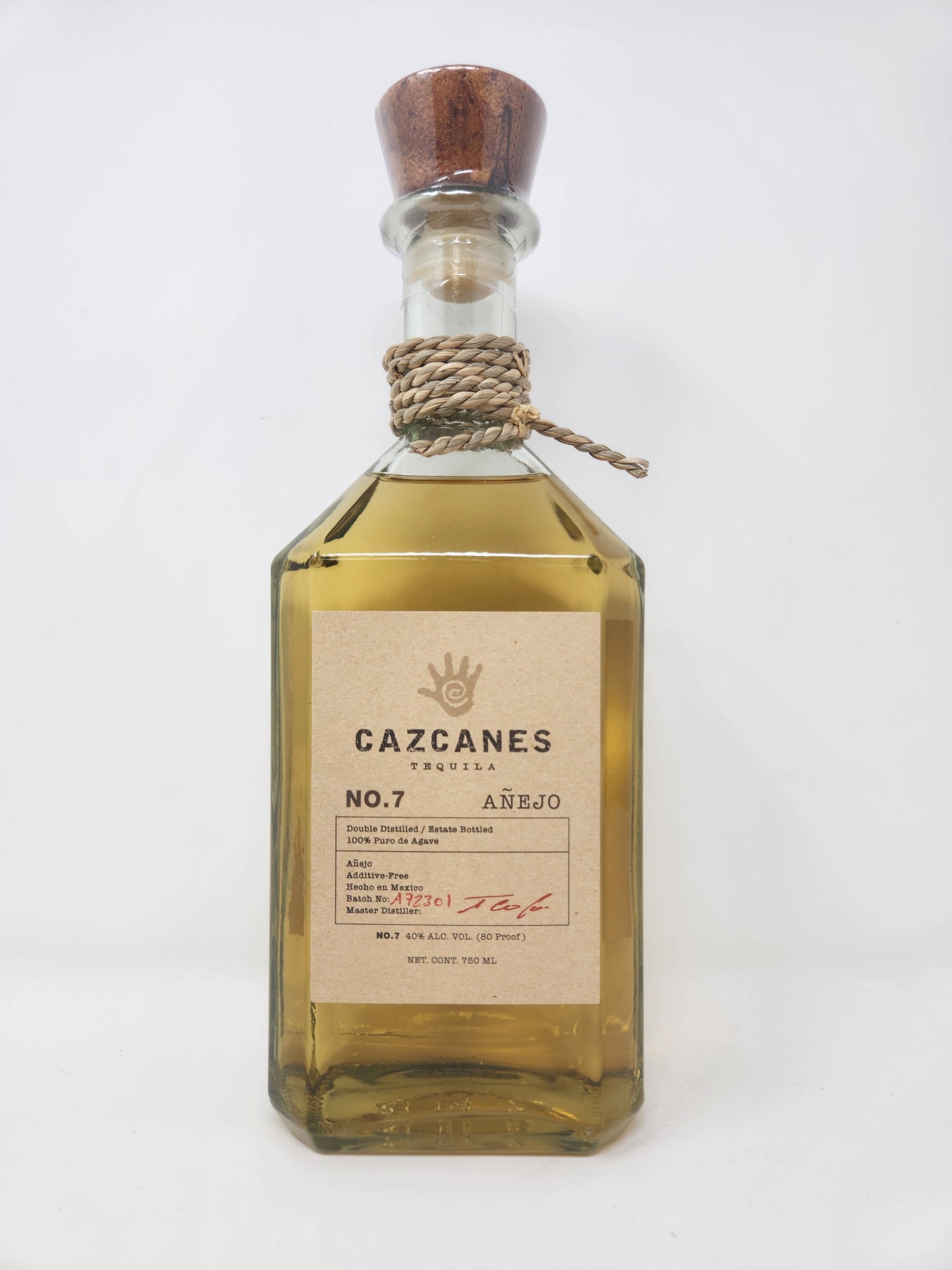 CAZCANES No.7 Tequila Anejo Organic