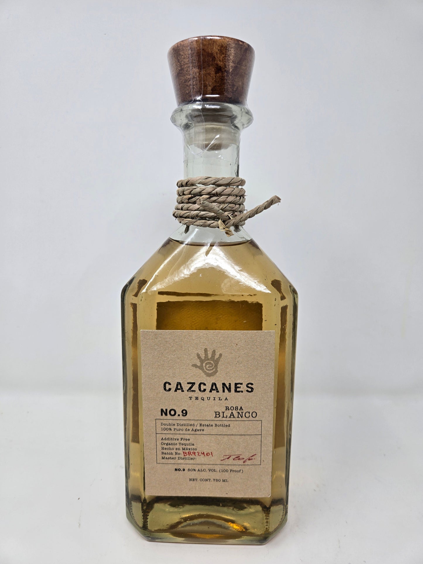 CAZCANES No.9 Tequila Rosa Blanco Organic
